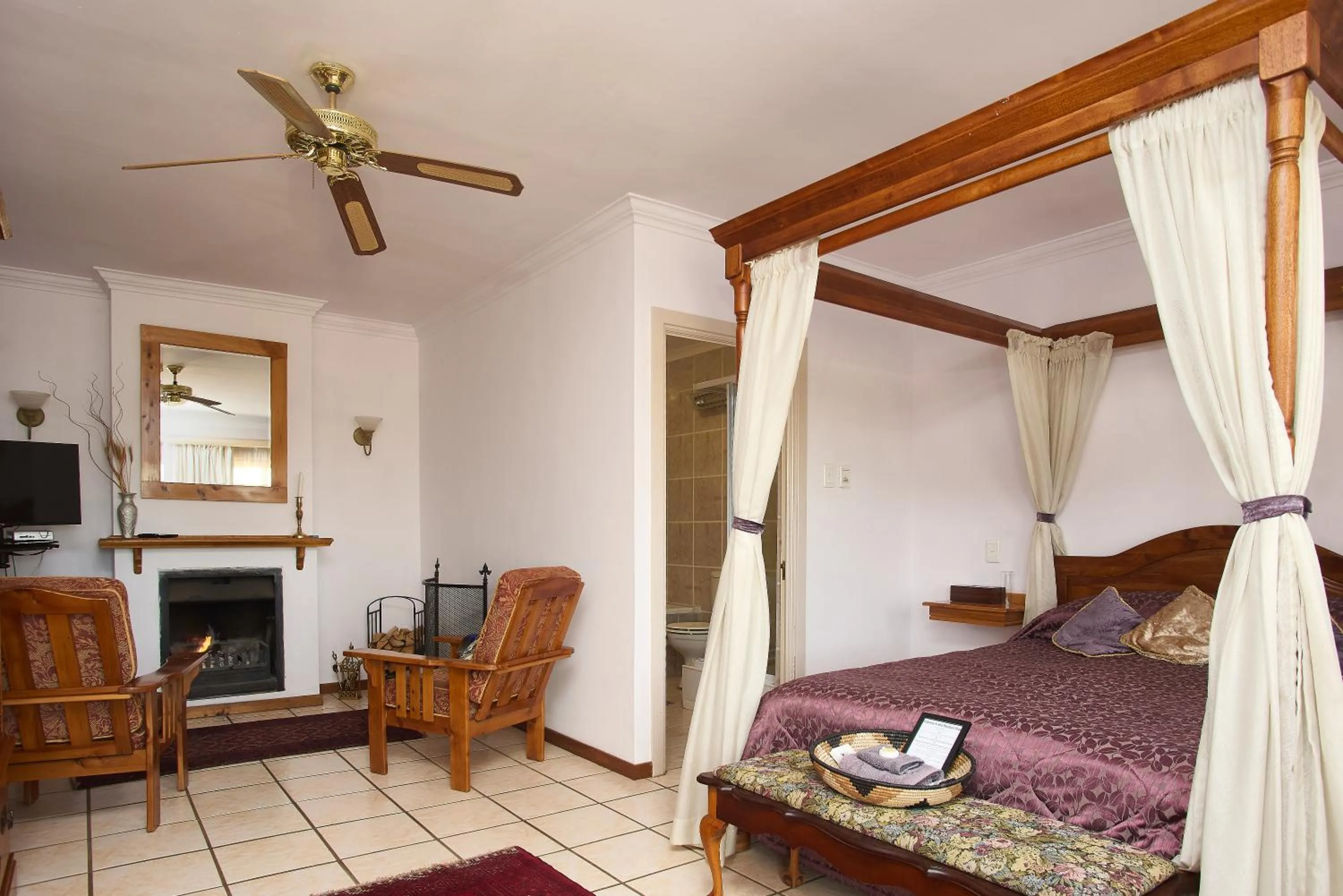 Seating area in Red Mountain House