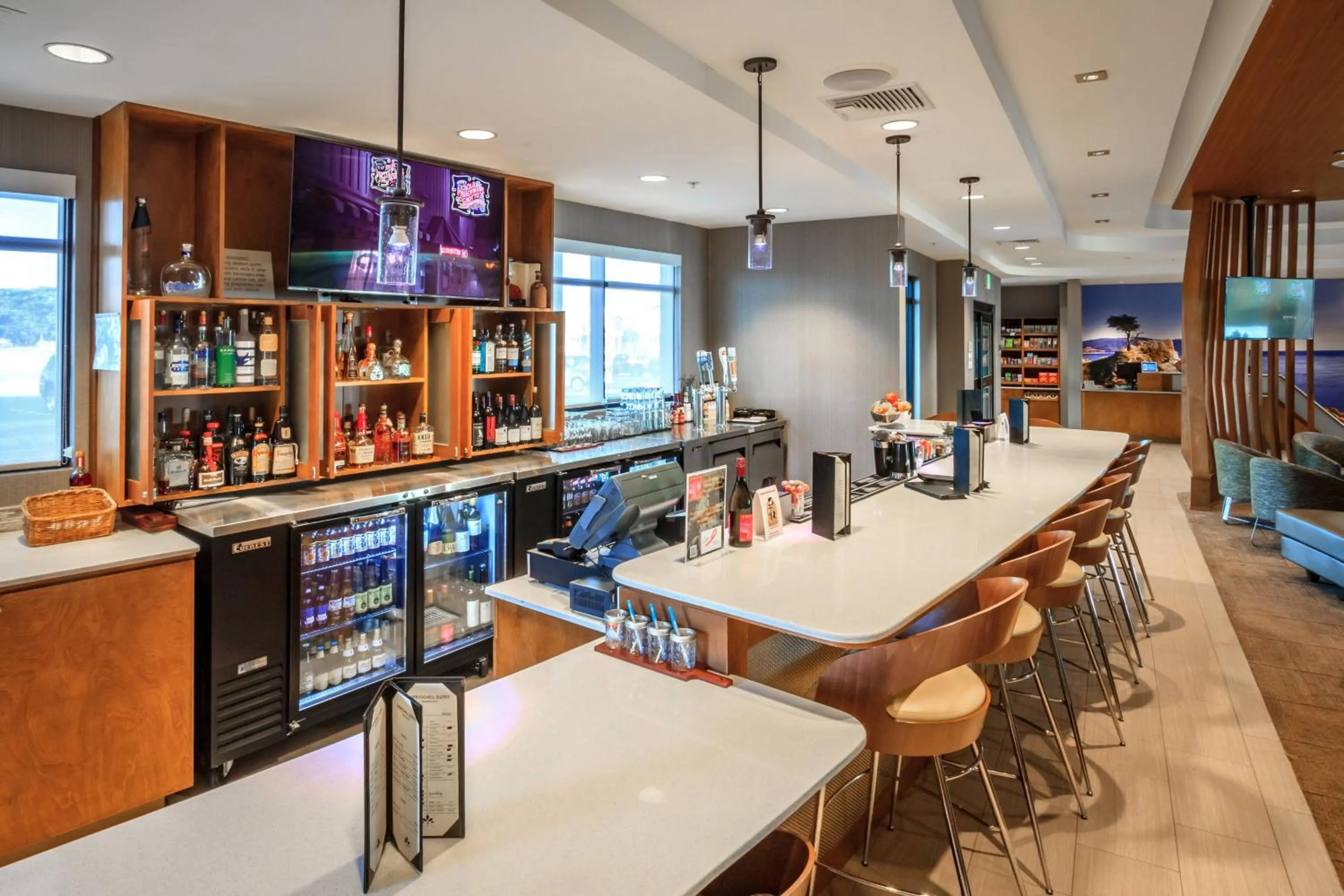 Lobby or reception in SpringHill Suites by Marriott The Dunes On Monterey Bay