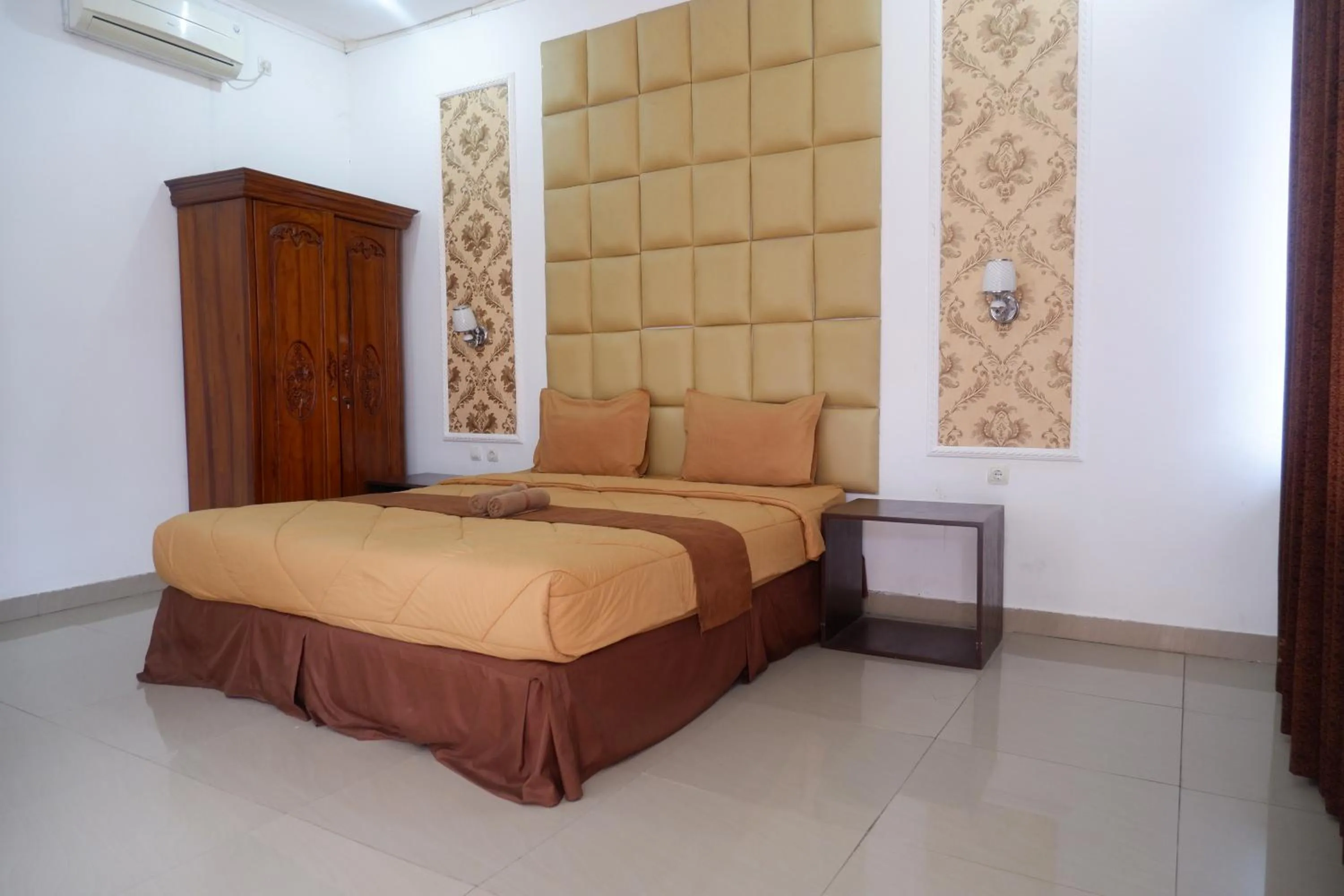 Bedroom, Bed in Griya Limasan Gunung Kidul