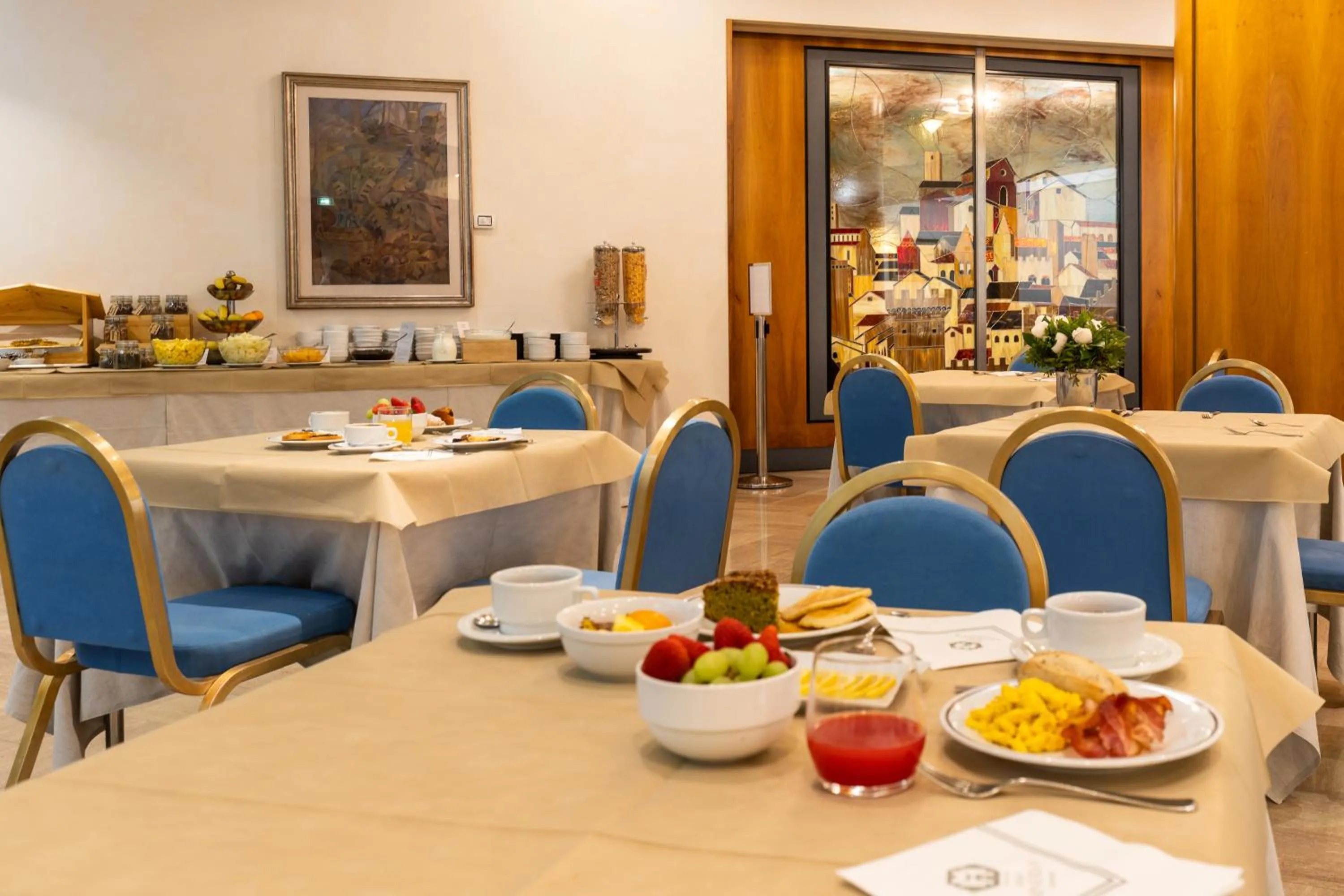 Breakfast in Hotel Minerva