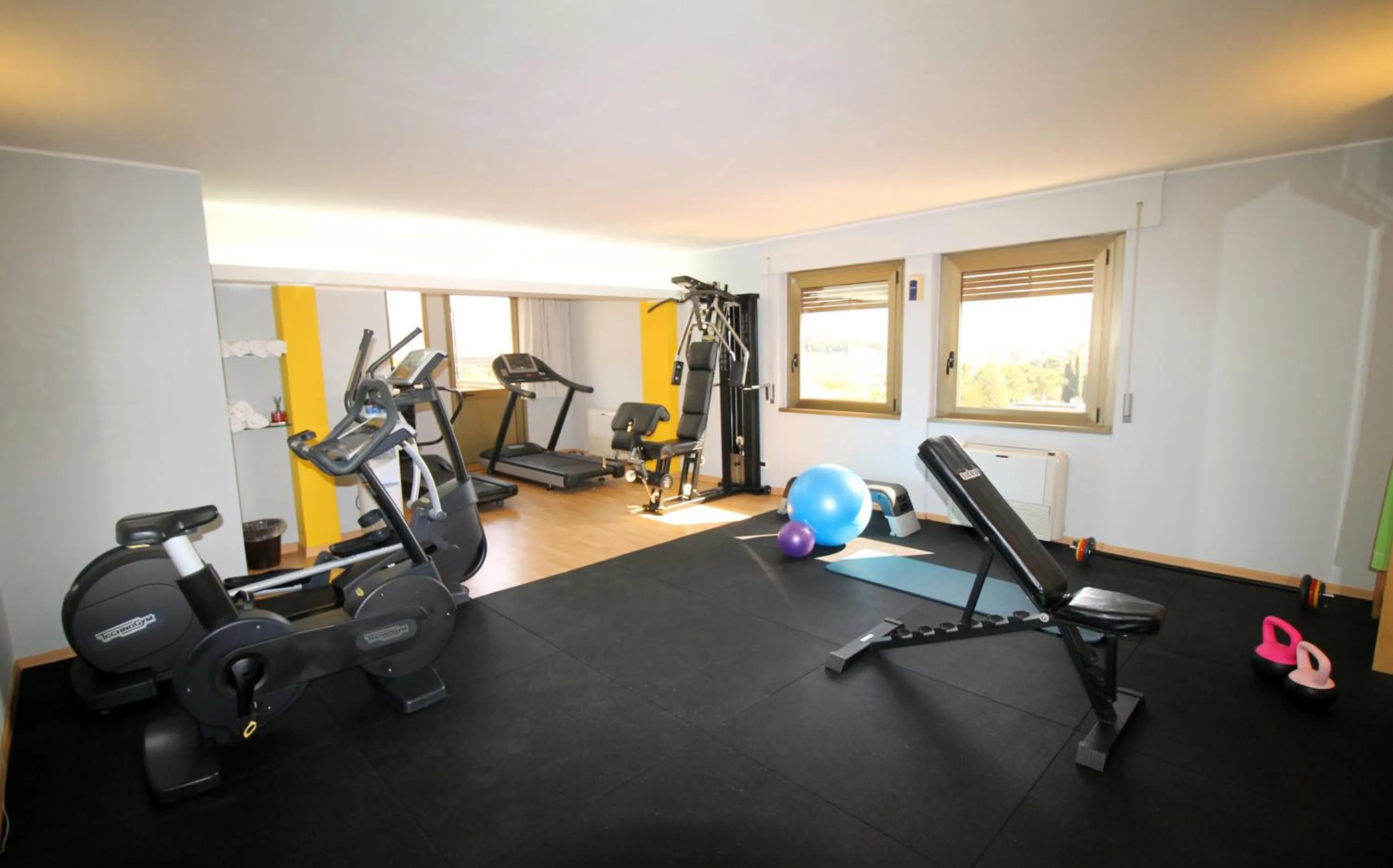Fitness centre/facilities in Hotel Minerva
