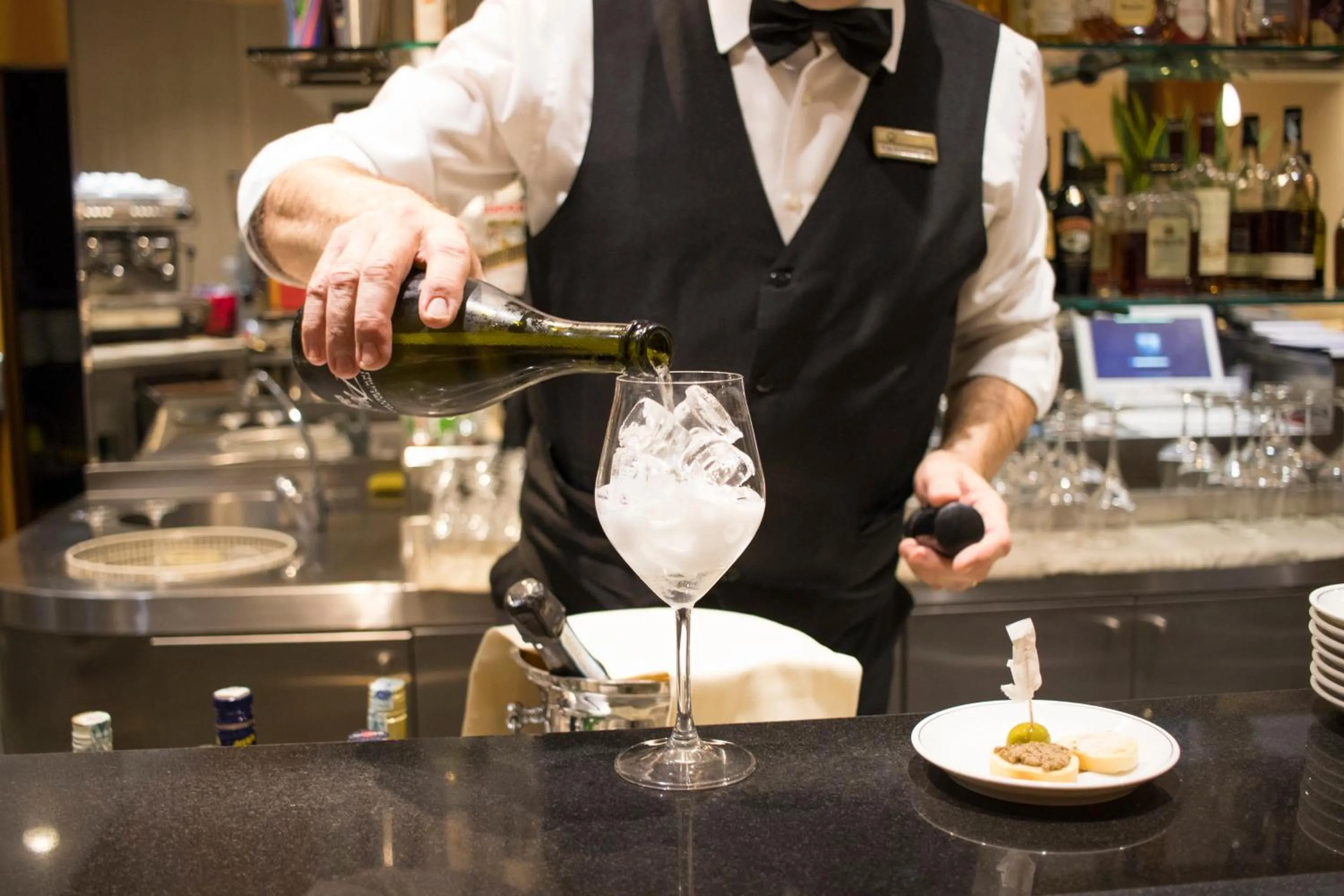 Lounge or bar in Hotel Minerva