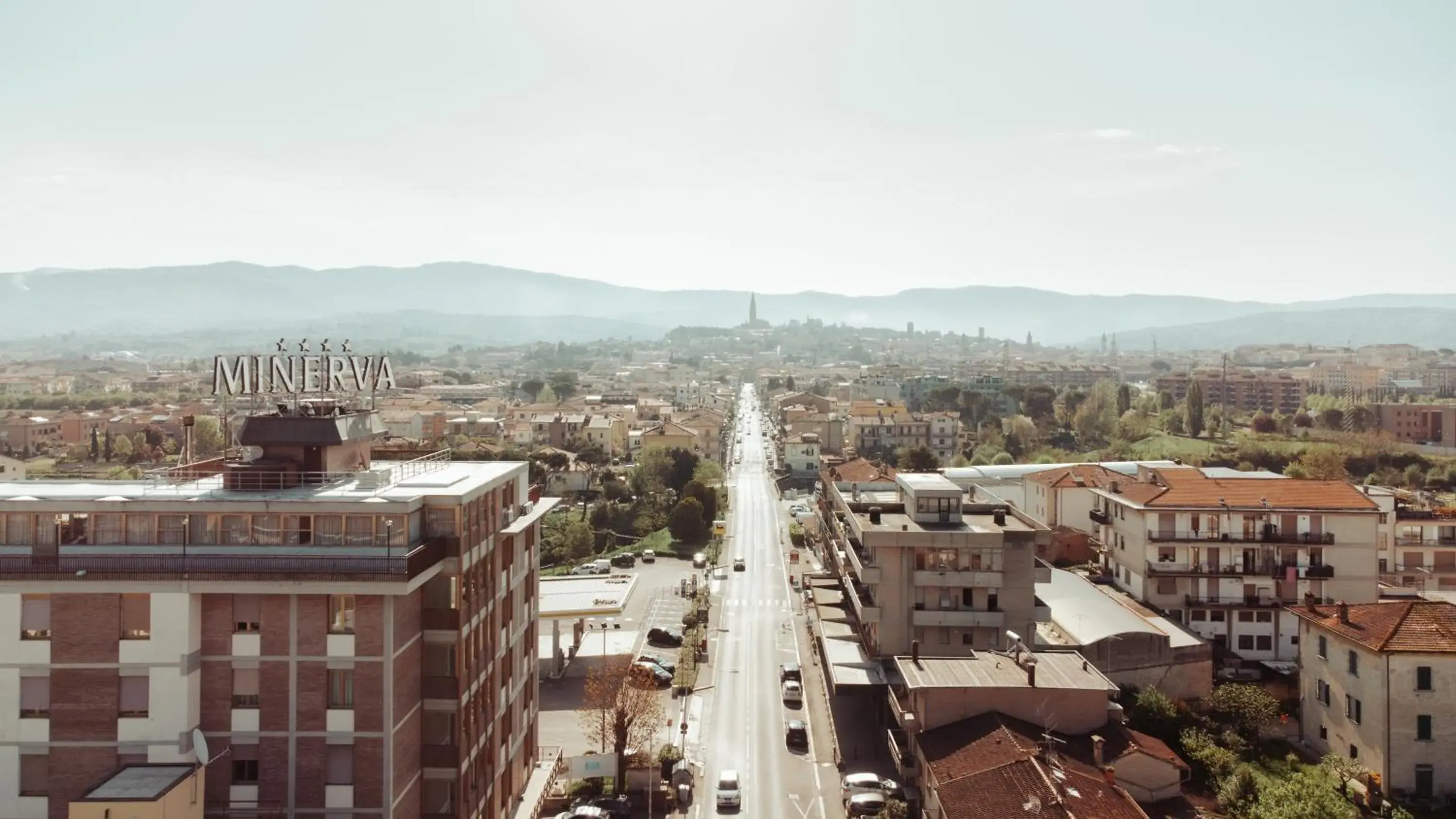 City view in Hotel Minerva City view in Hotel Minerva