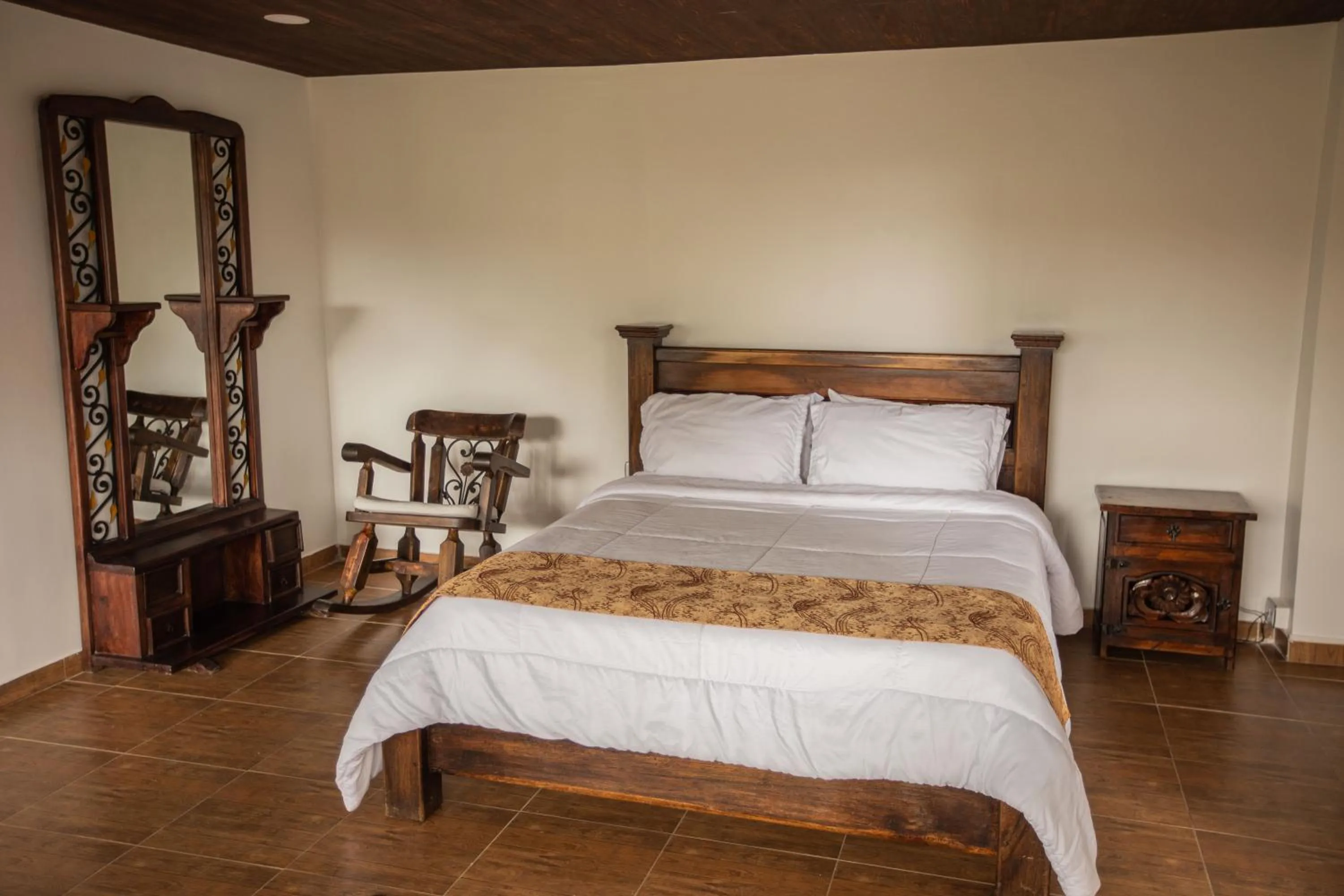 Bed in Hotel Campestre La Posada Del Rancho