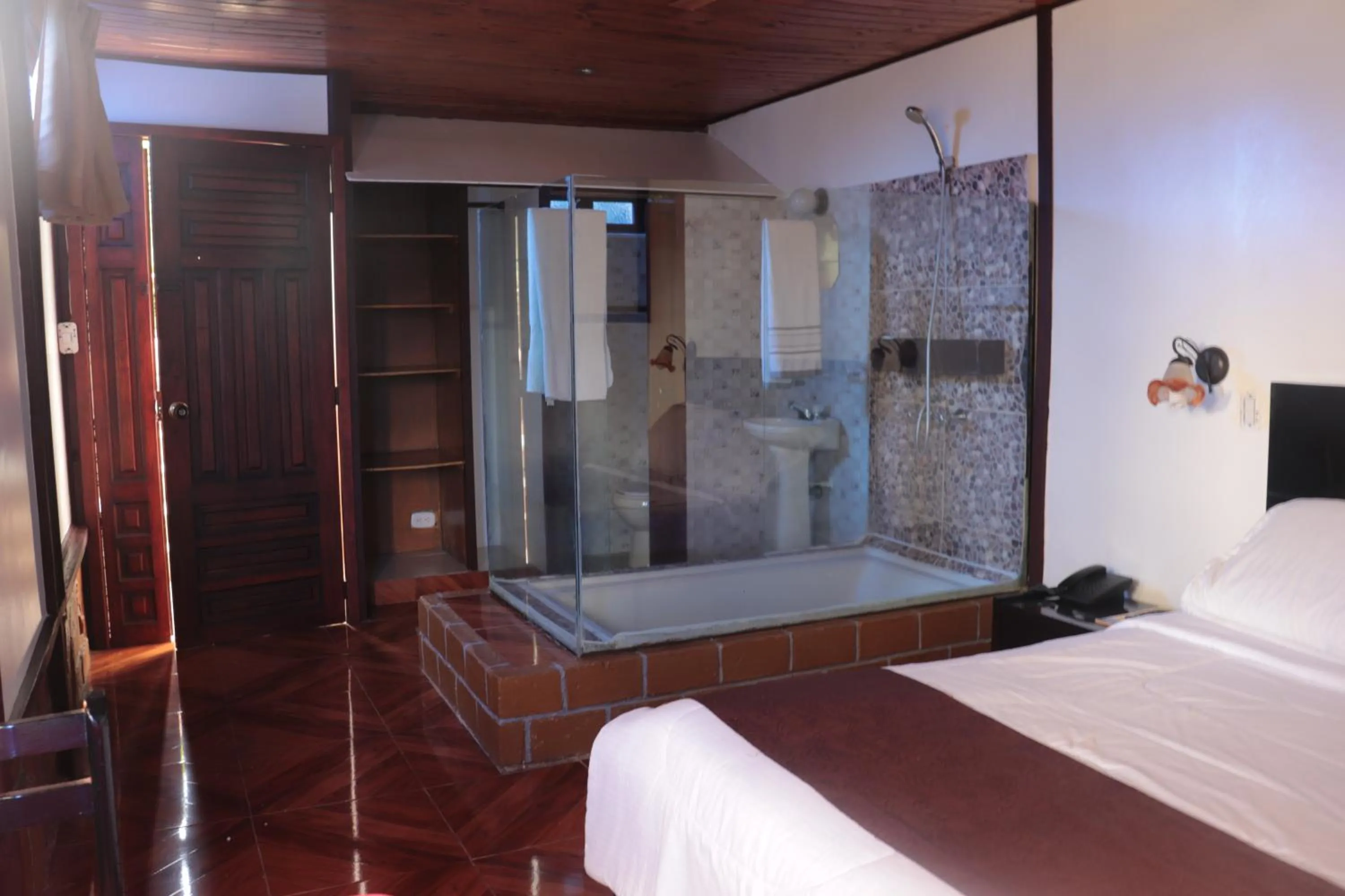 Bed in Hotel Campestre La Posada Del Rancho