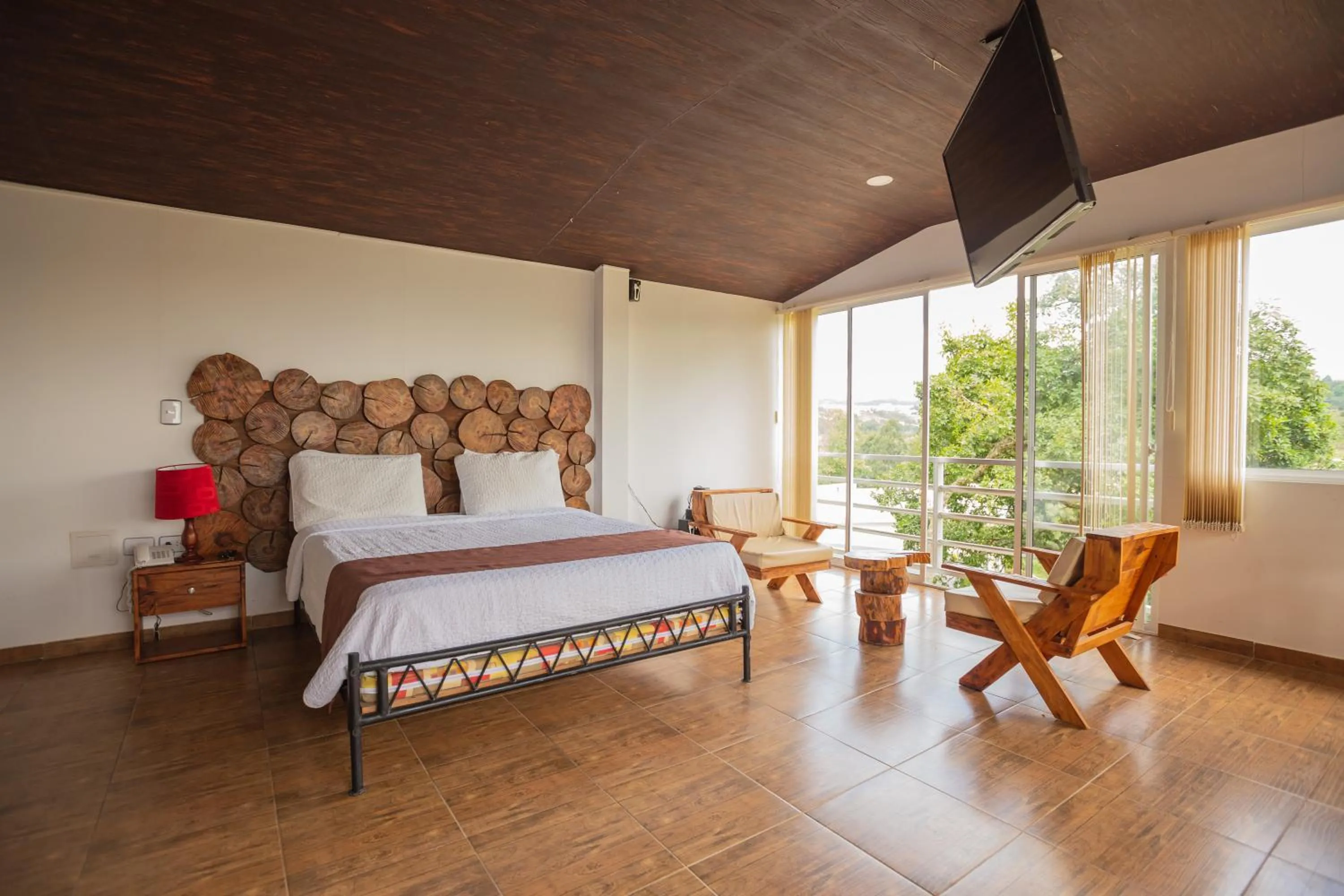 Bed in Hotel Campestre La Posada Del Rancho