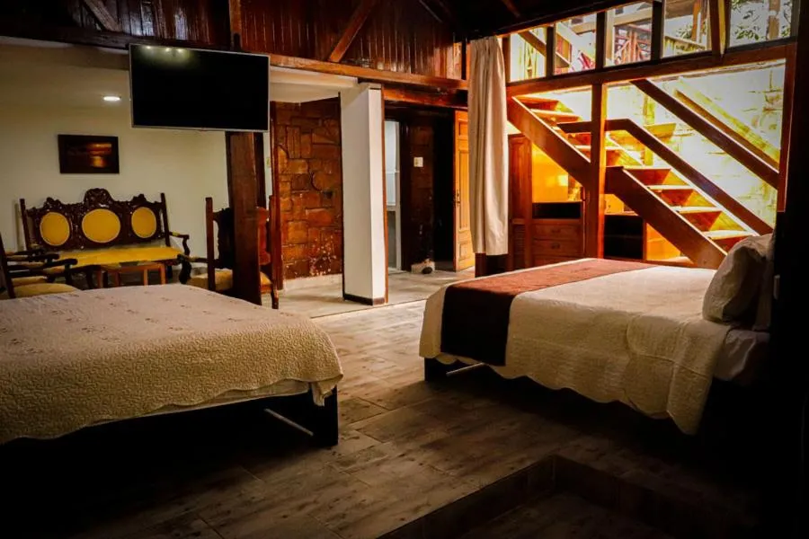 Bed in Hotel Campestre La Posada Del Rancho
