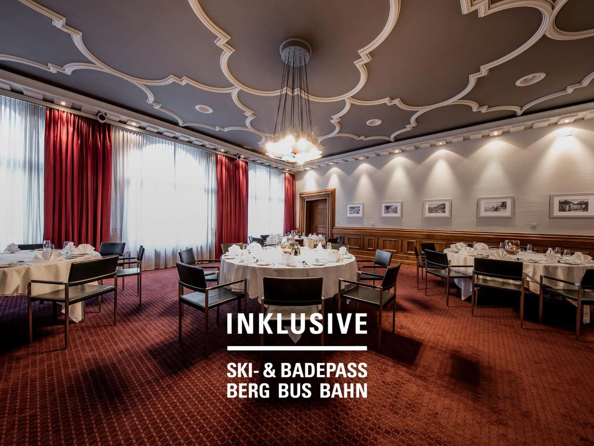 Restaurant/places to eat in Hotel Belvedere Scuol