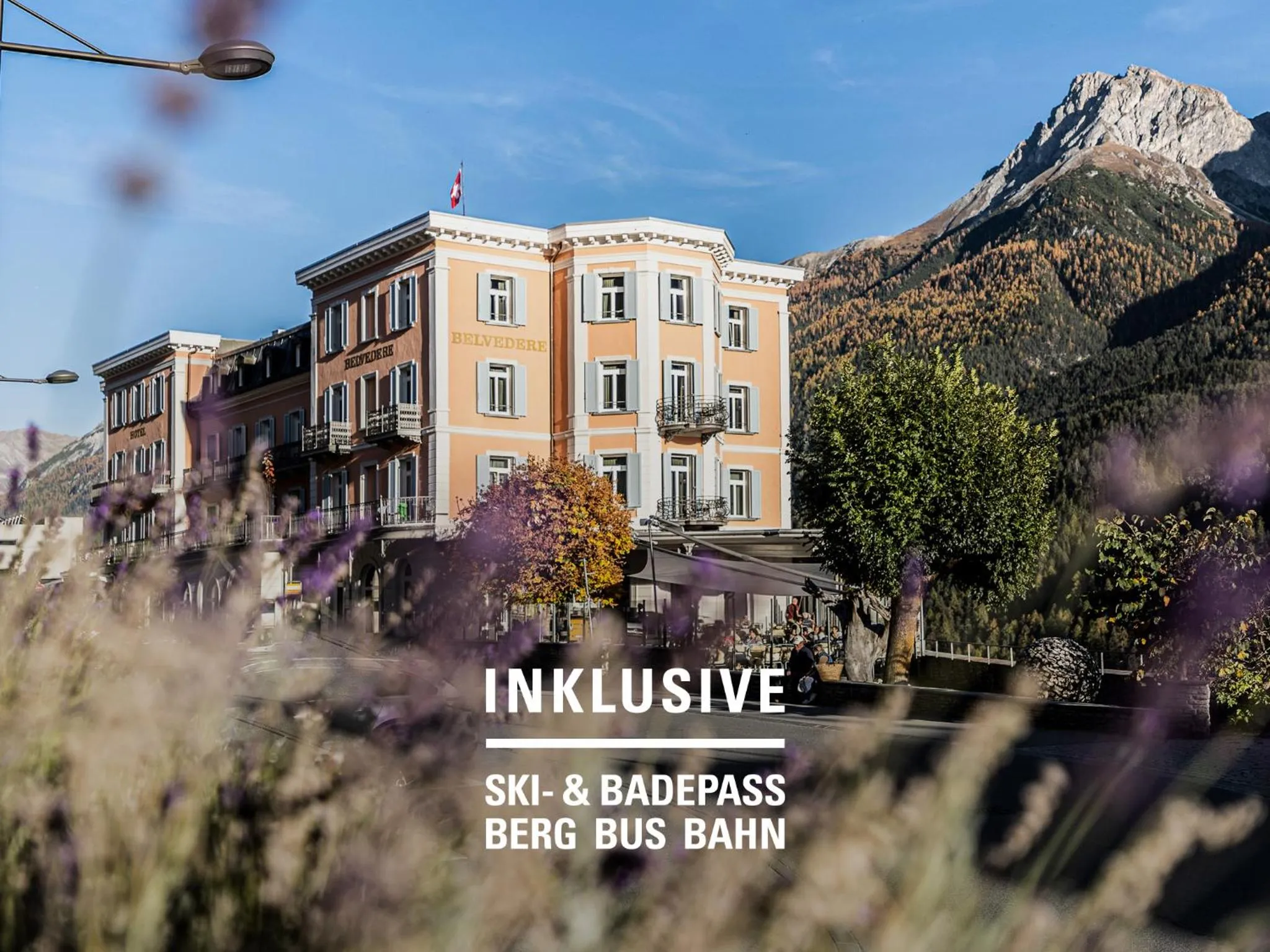 Property building in Hotel Belvedere Scuol