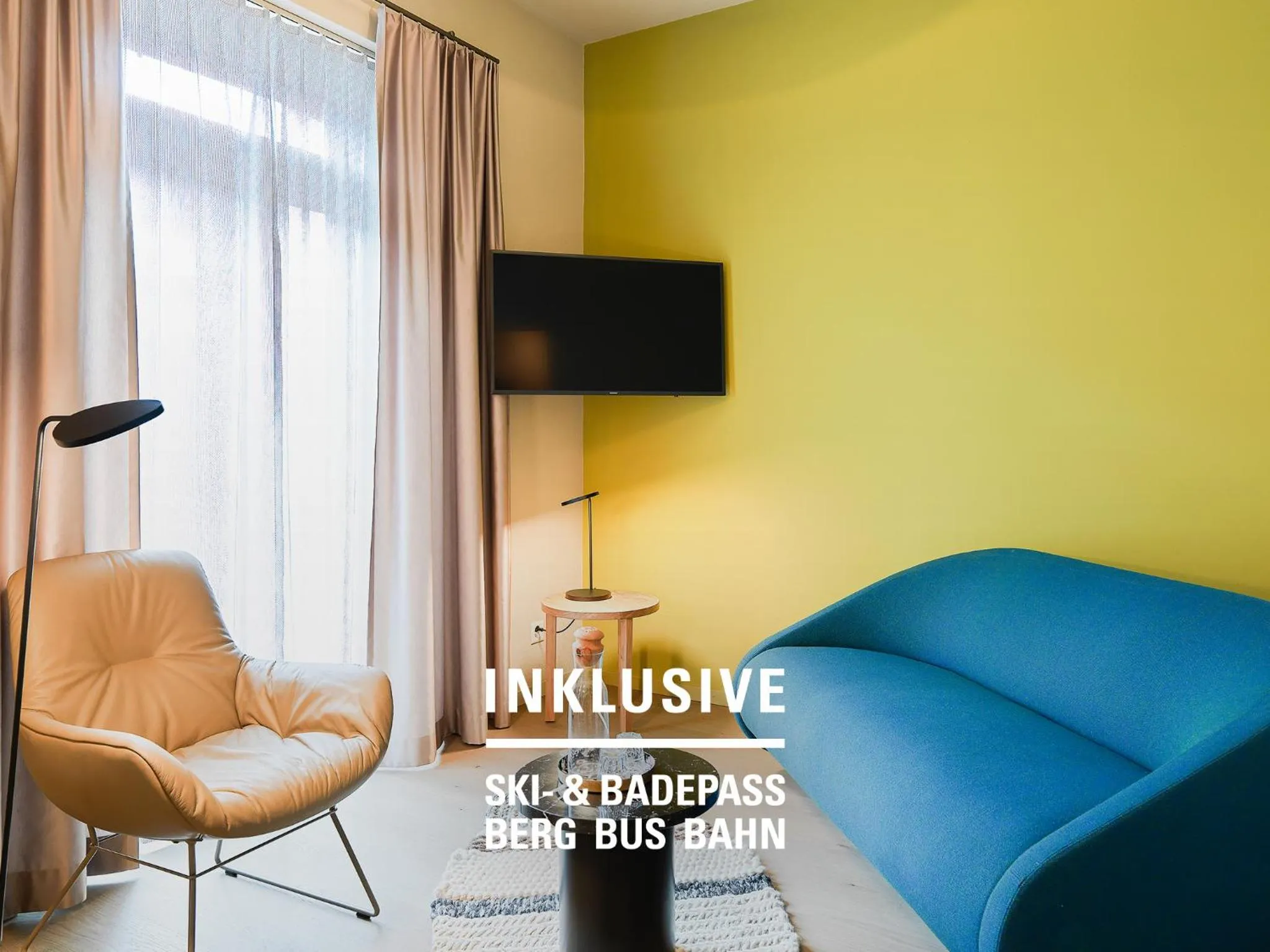 Seating area in Hotel Belvedere Scuol