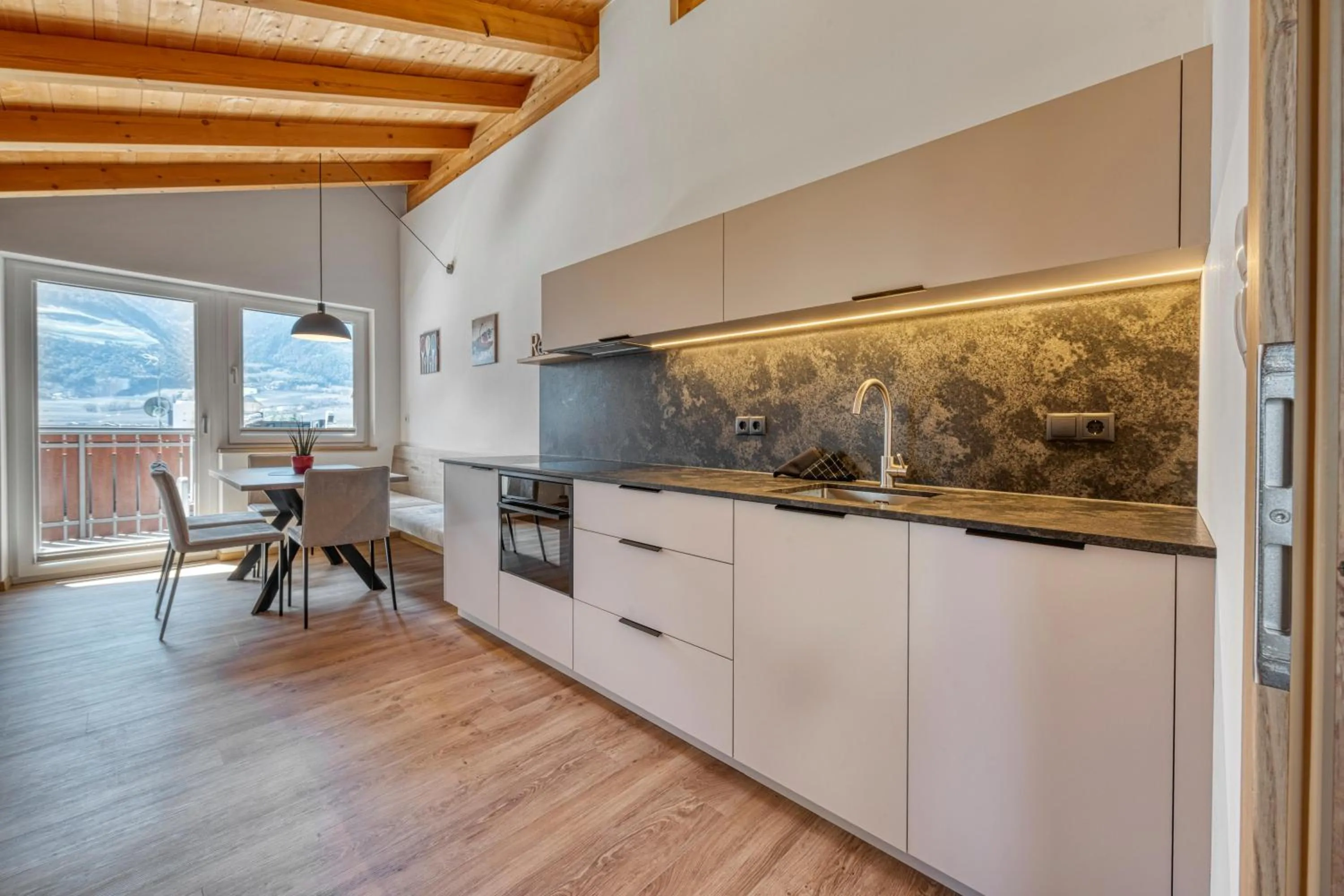 Kitchen or kitchenette in Garni Schmiedhof