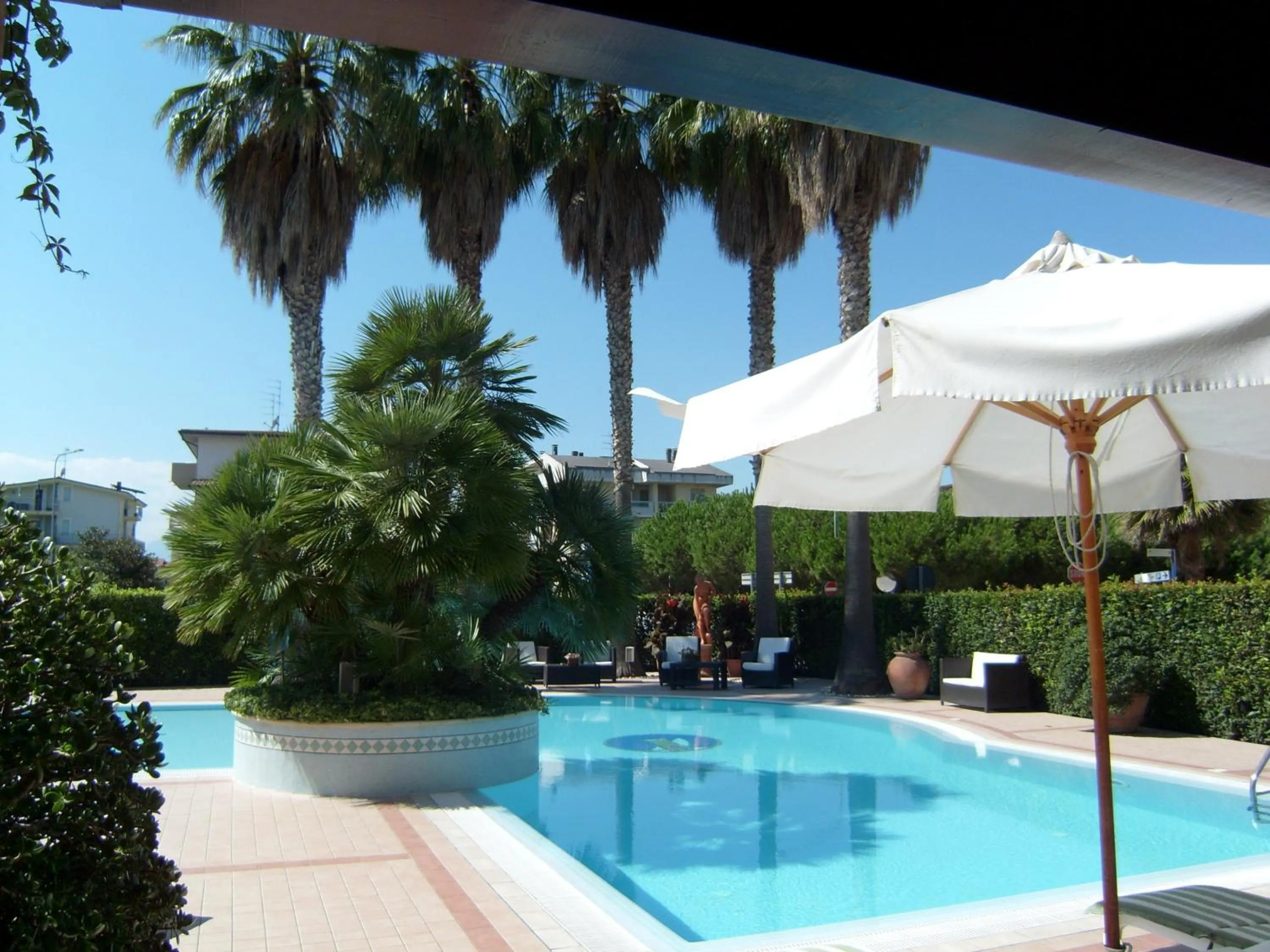 Pool view in Residence Torre Del Mar