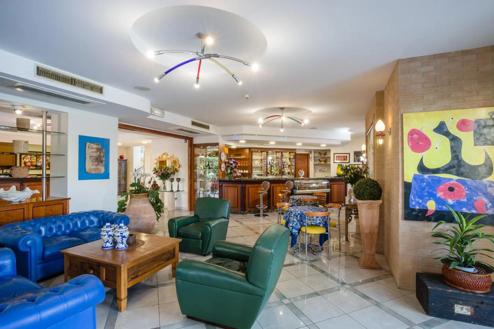 Communal lounge/ TV room in Residence Torre Del Mar