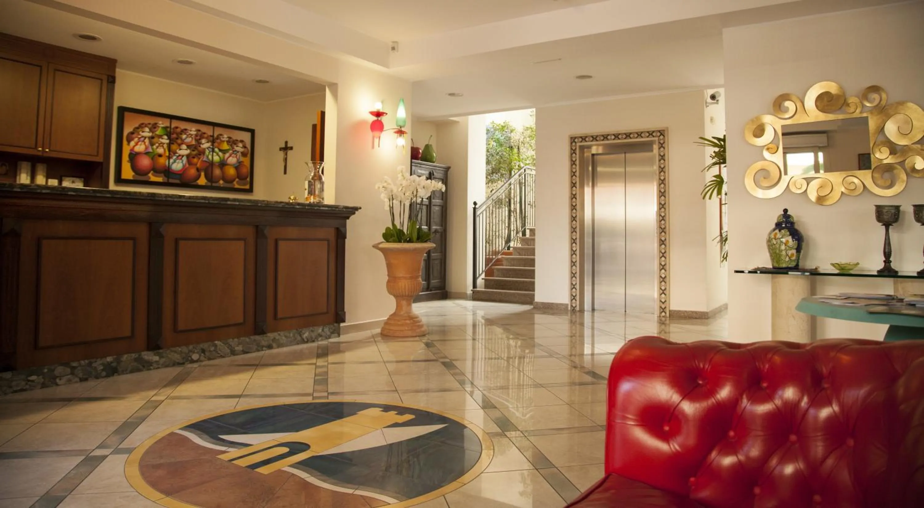 Lobby or reception in Residence Torre Del Mar