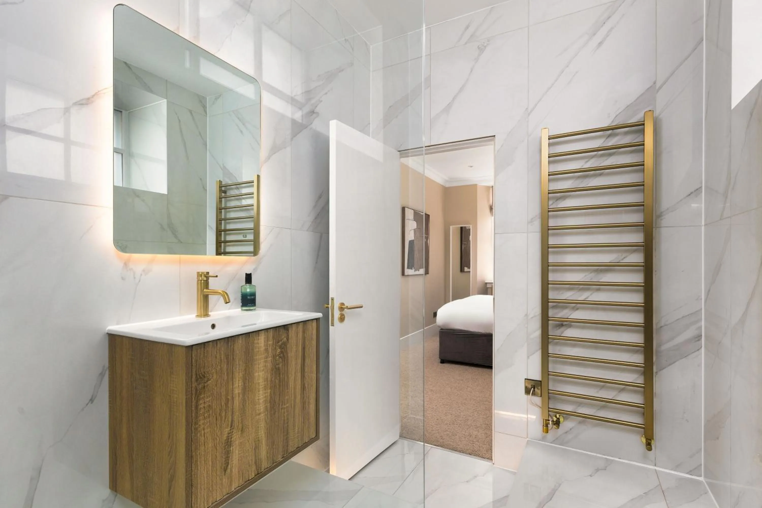 Bed in Blythswood Square Apartments