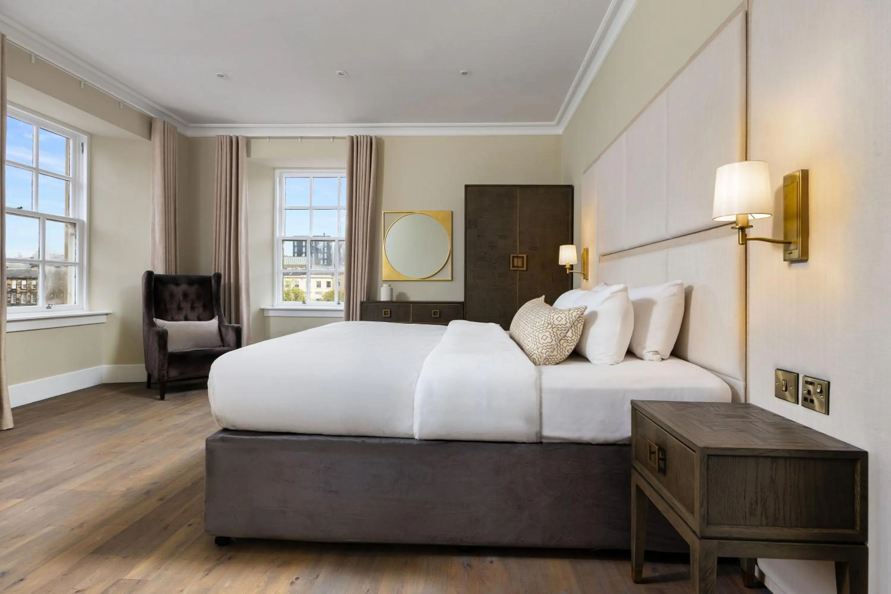 Bed in Blythswood Square Apartments