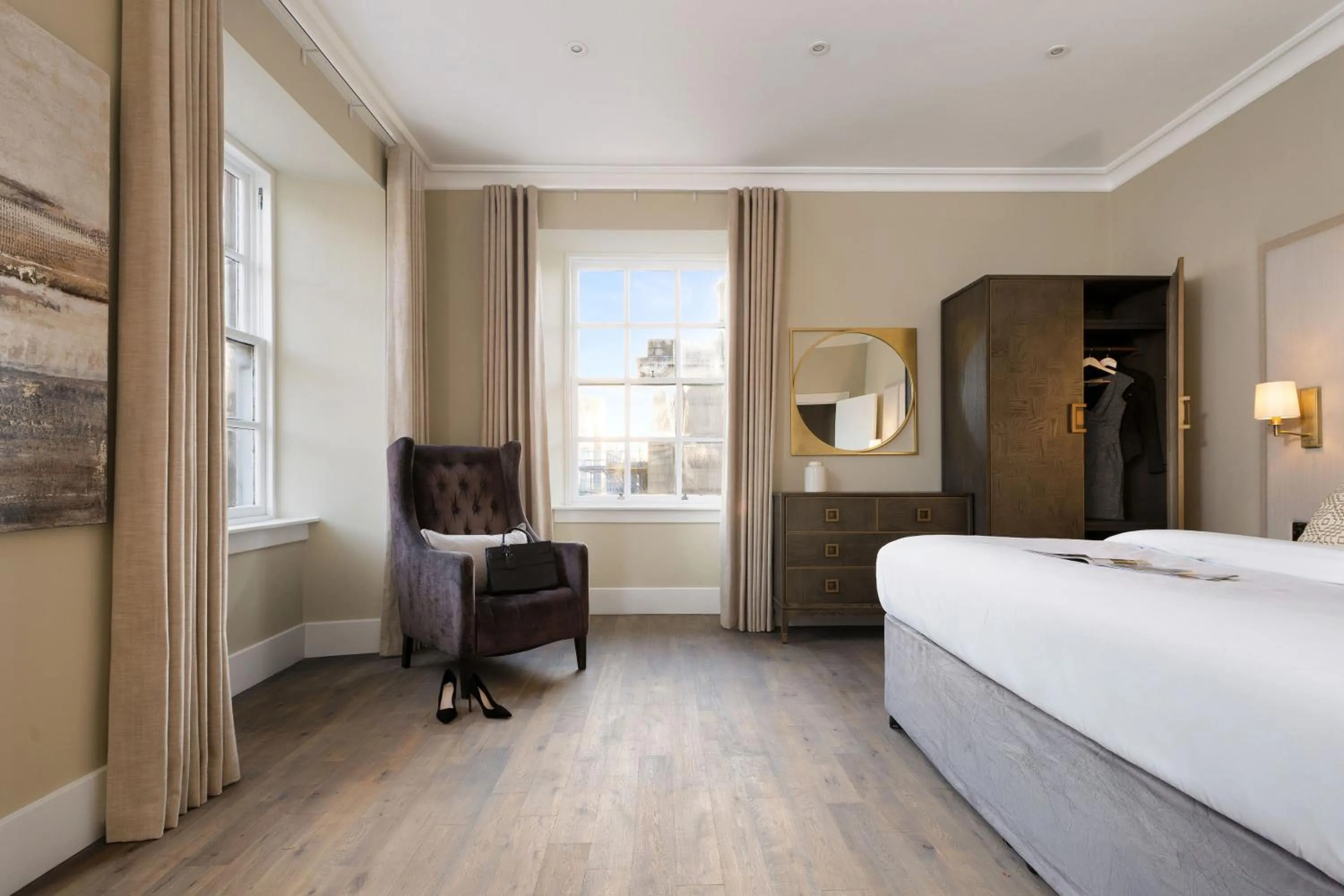 Bed in Blythswood Square Apartments