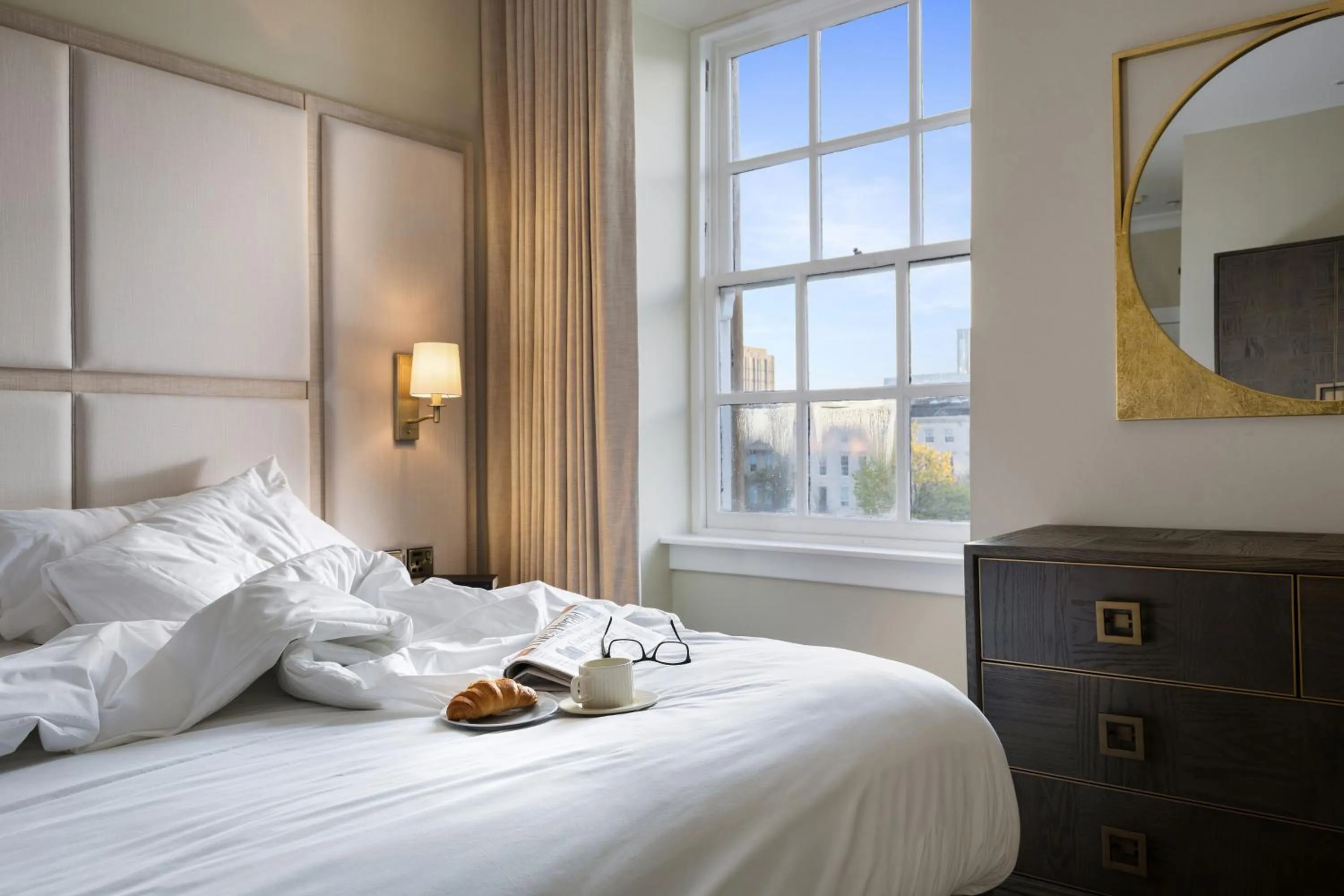 Bed in Blythswood Square Apartments