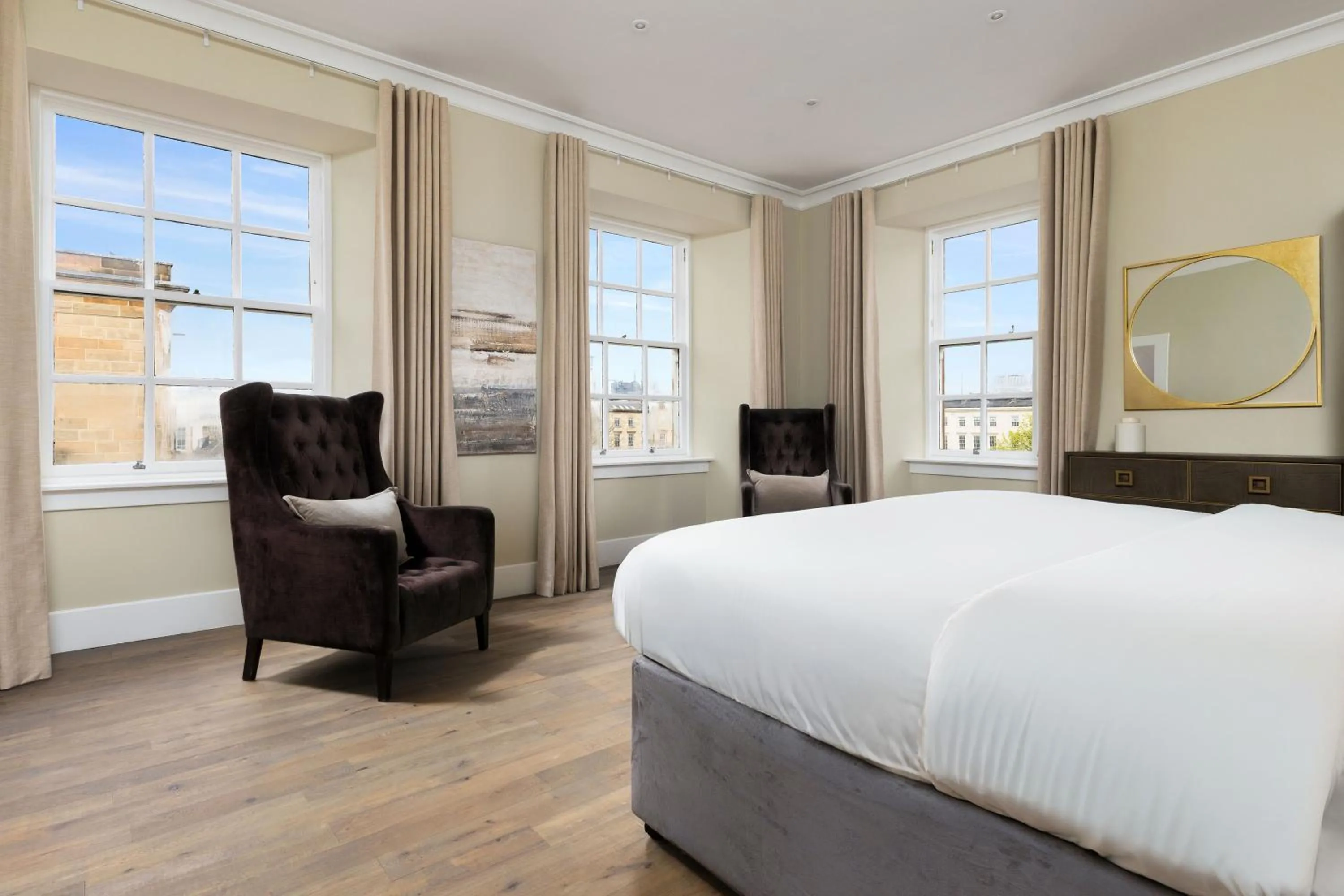 Bed in Blythswood Square Apartments