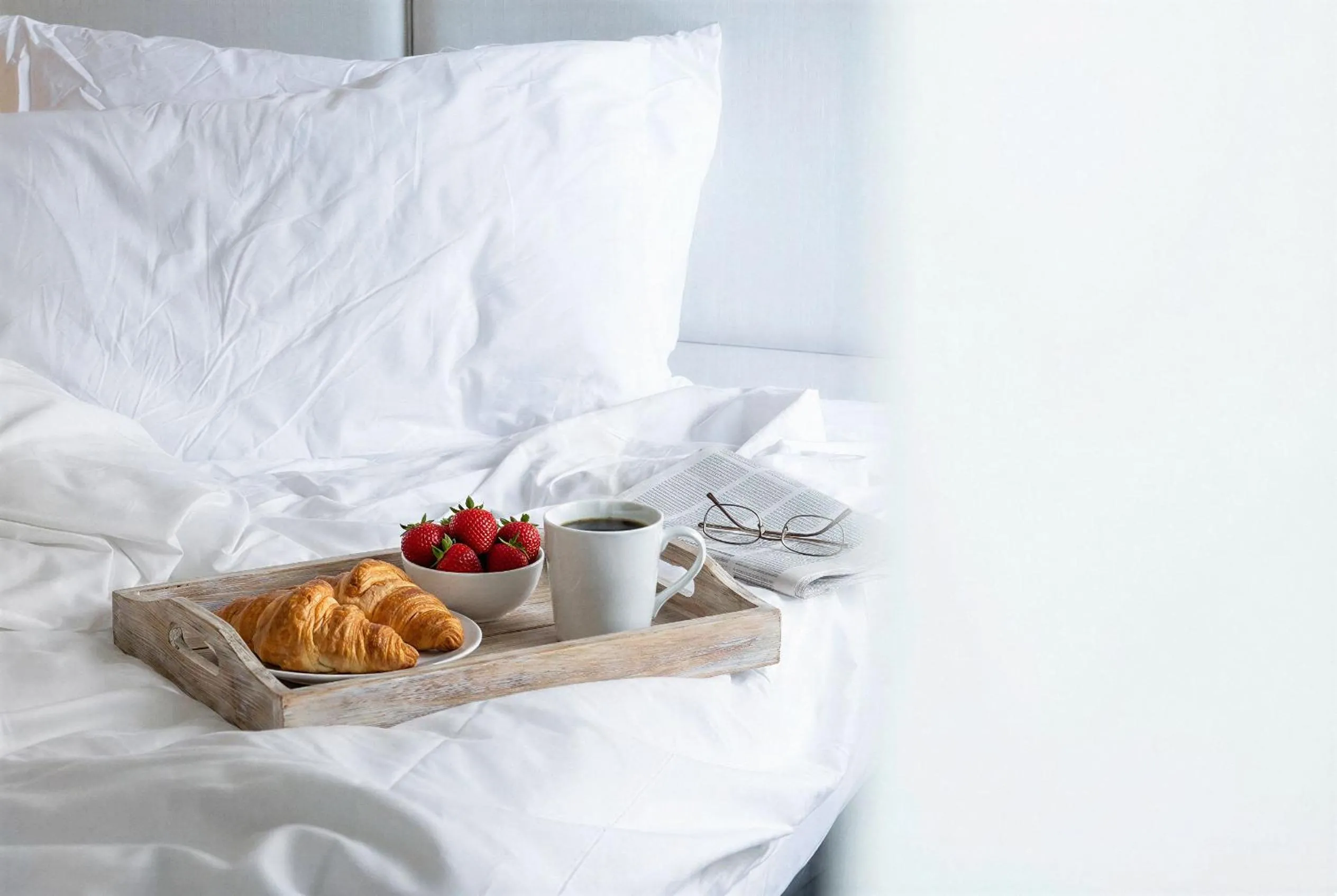 Bed in Blythswood Square Apartments
