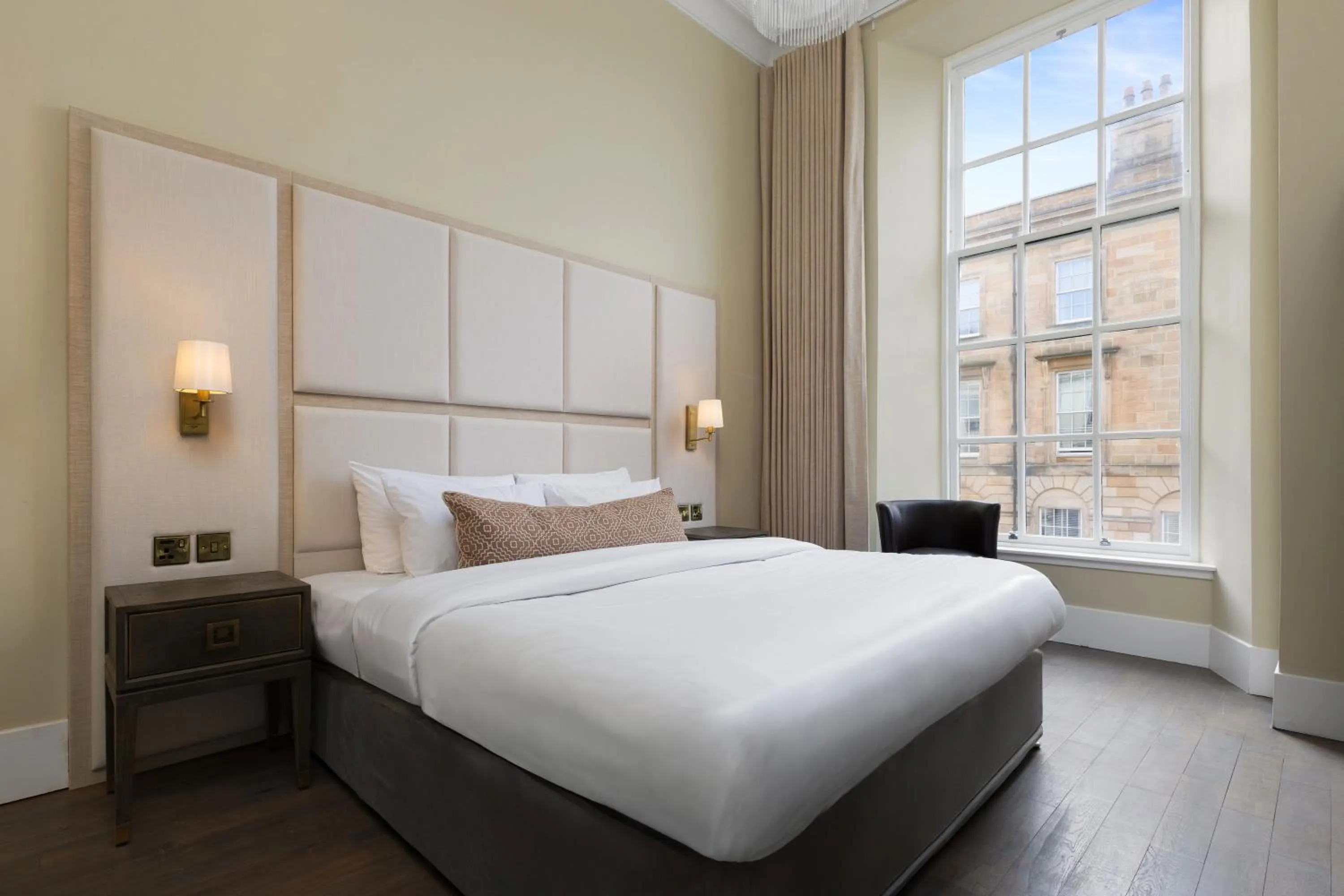 Bed in Blythswood Square Apartments