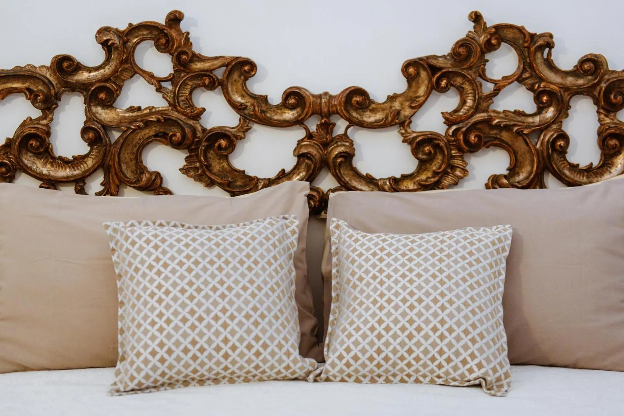 Bed in Sacratum B&B Suite Spa