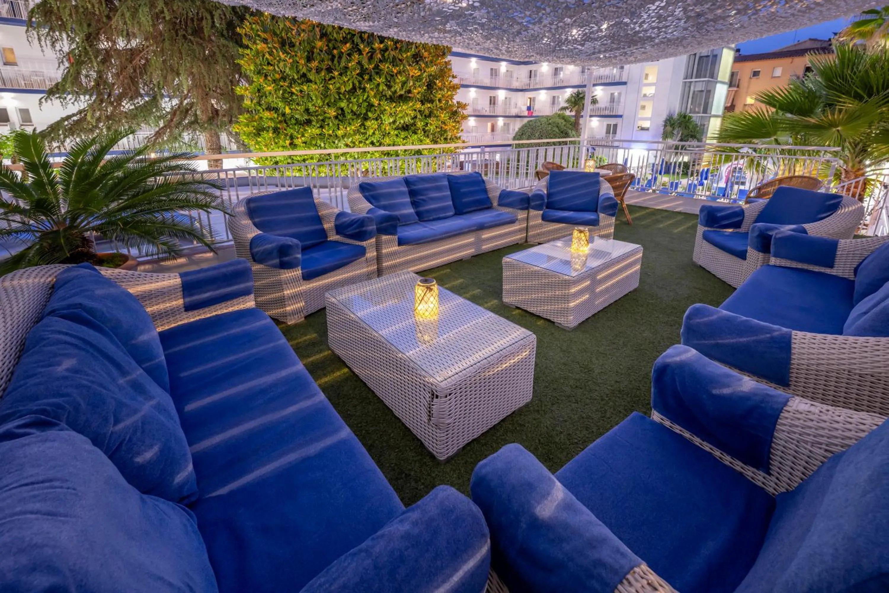 Balcony/Terrace in GHT Balmes, Hotel-Aparthotel&SPLASH