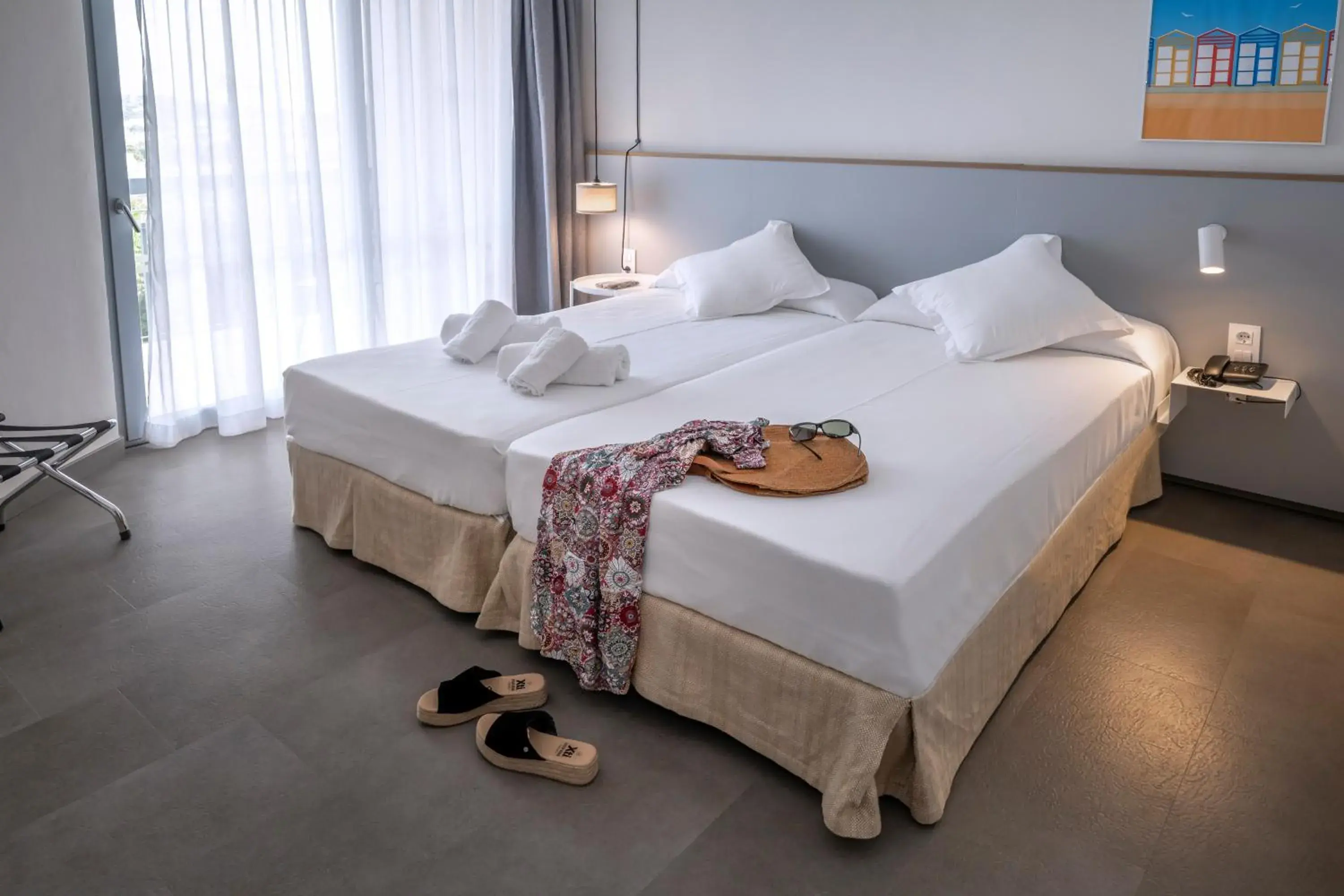 Bedroom, Bed in GHT S'Agaró Mar Hotel Bedroom, Bed in GHT S'Agaró Mar Hotel
