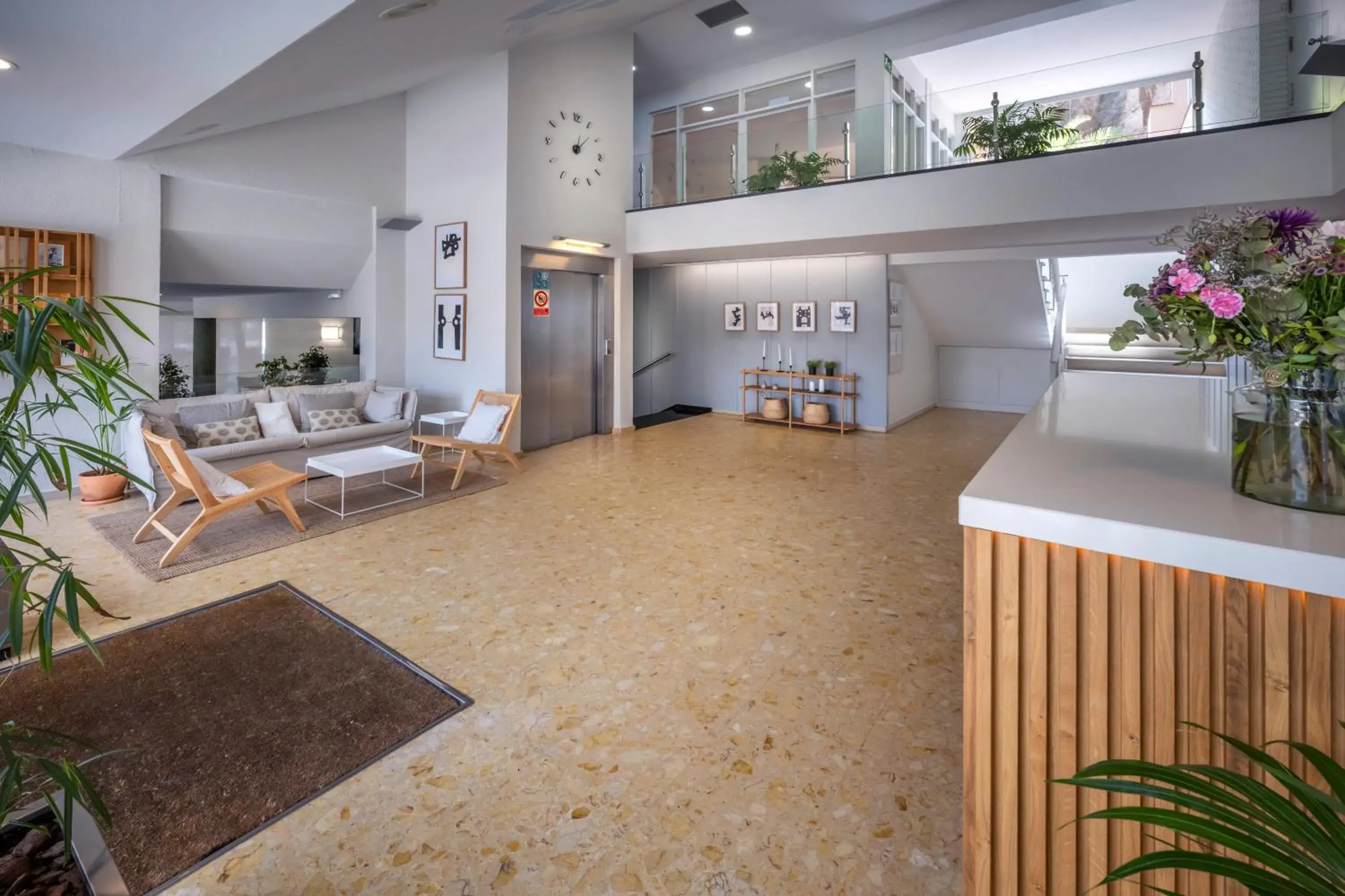 Lobby or reception in GHT S'Agaró Mar Hotel Lobby or reception in GHT S'Agaró Mar Hotel