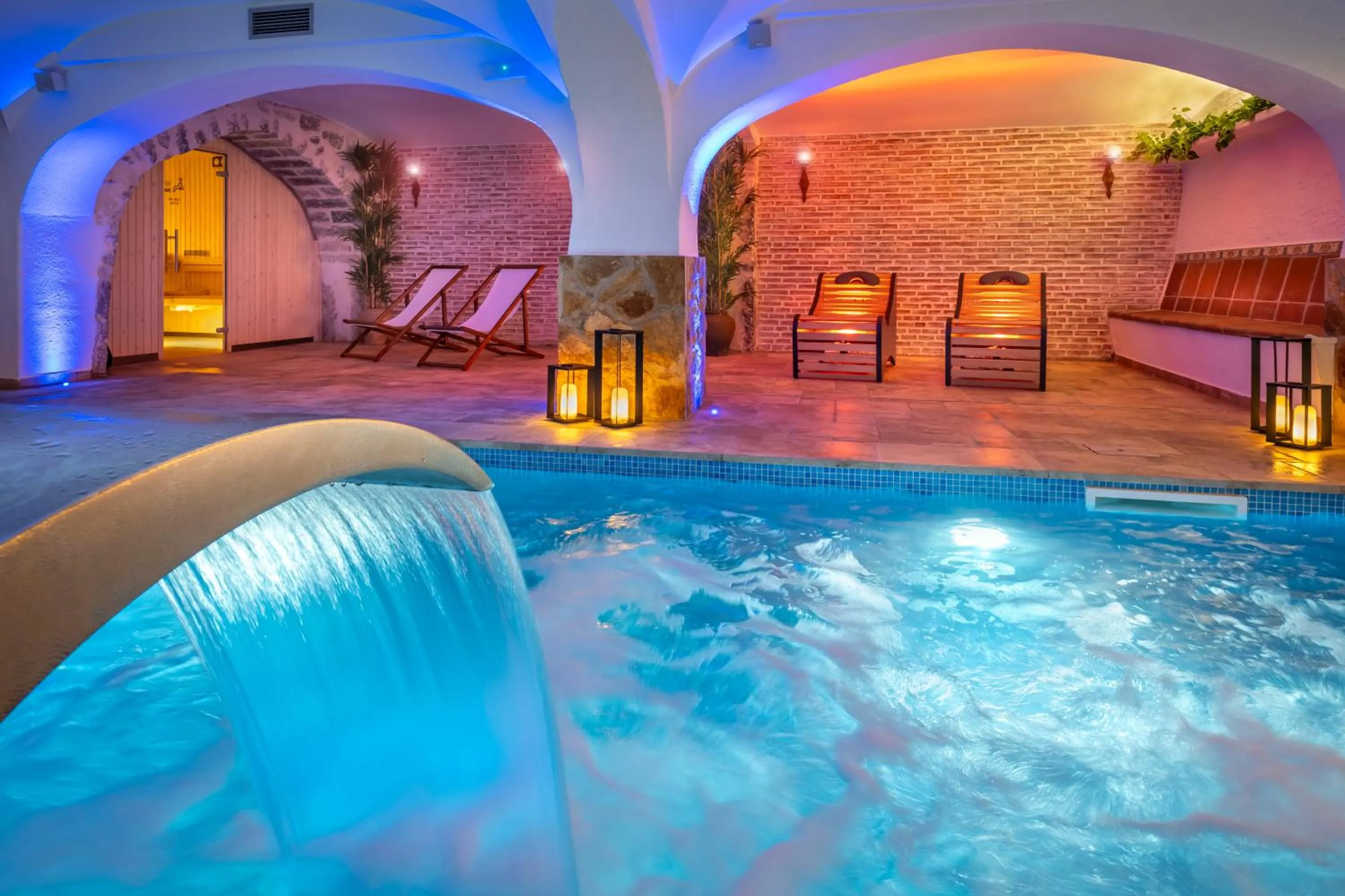 Spa and wellness centre/facilities in Hotel GHT Neptuno-Tossa & Venus SPA