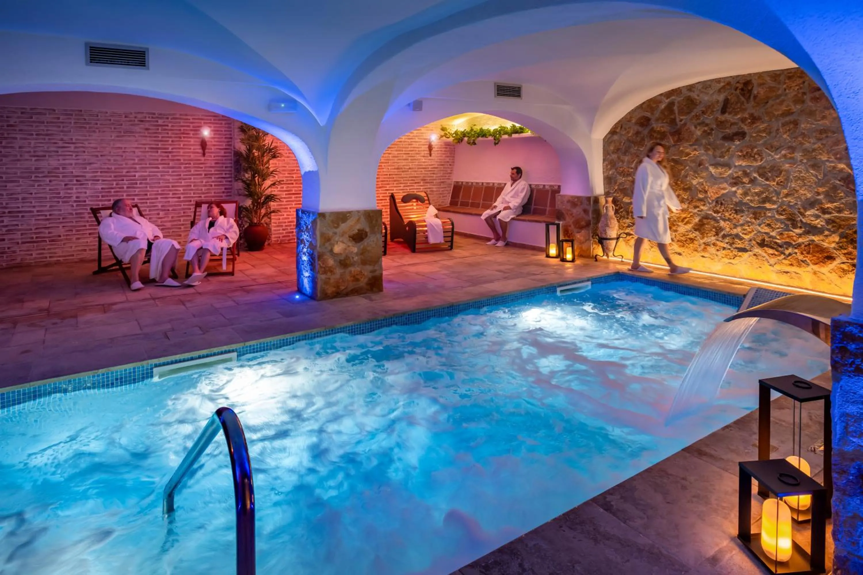 Spa and wellness centre/facilities in Hotel GHT Neptuno-Tossa & Venus SPA