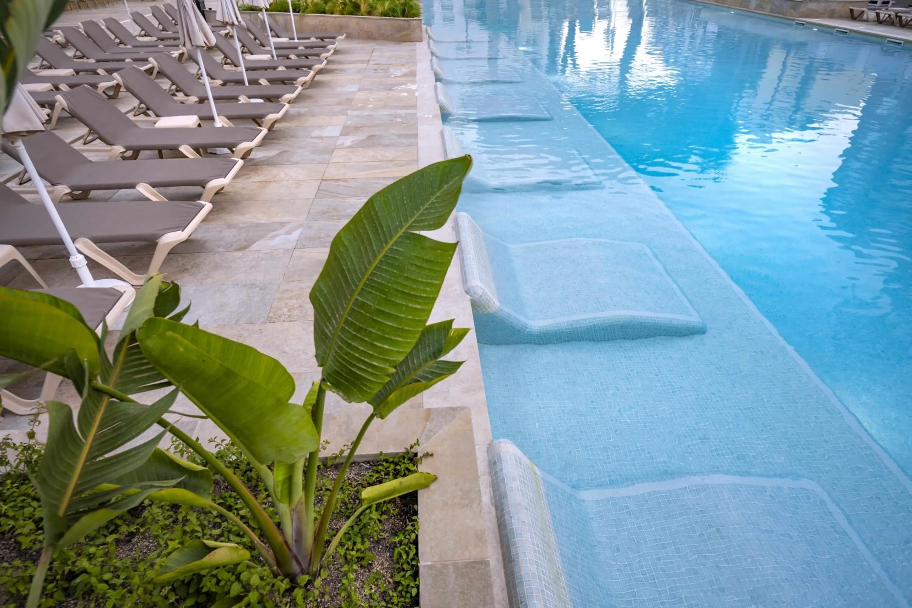 Pool view in GHT Oasis Park & Spa