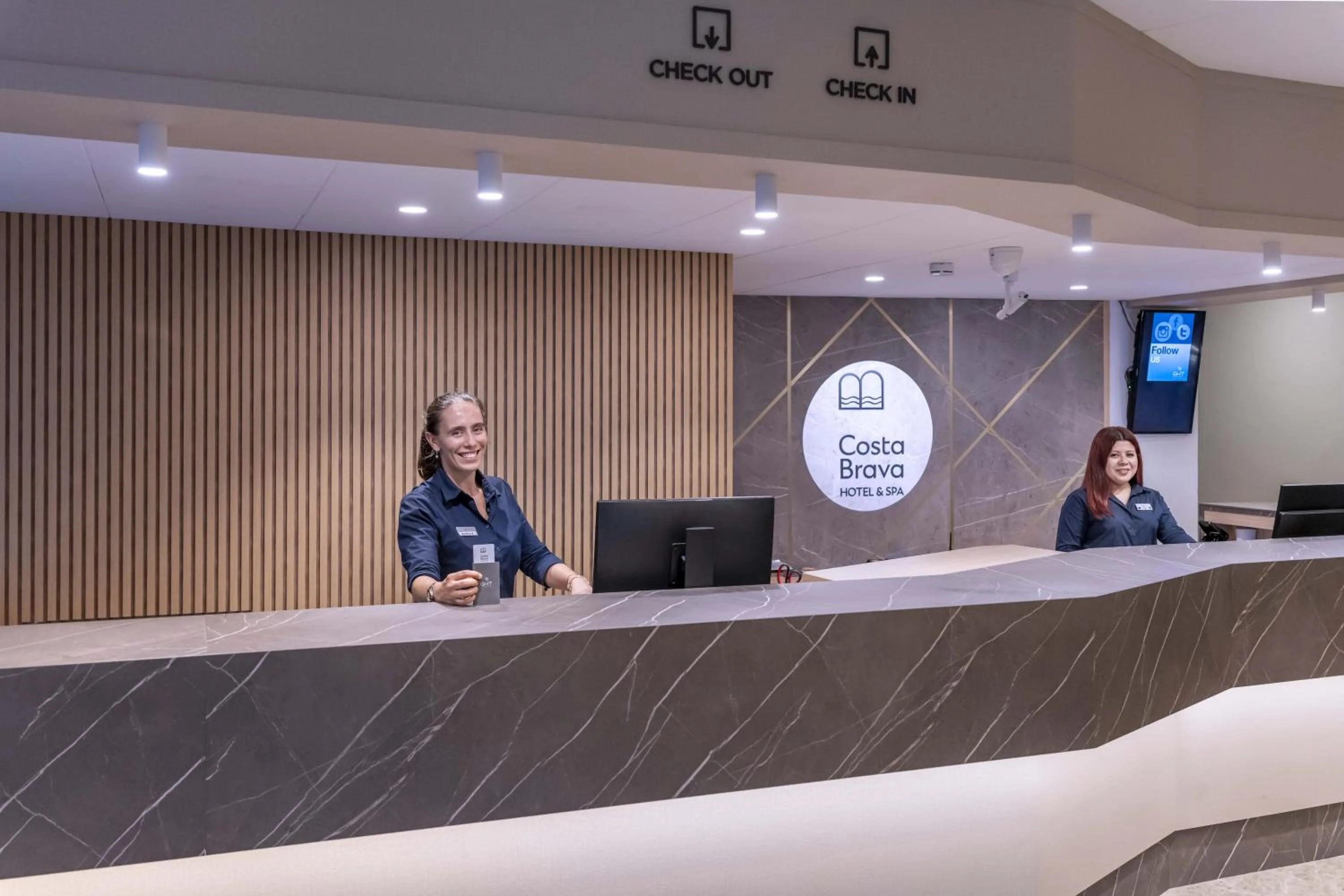 Lobby or reception in GHT Costa Brava & Spa