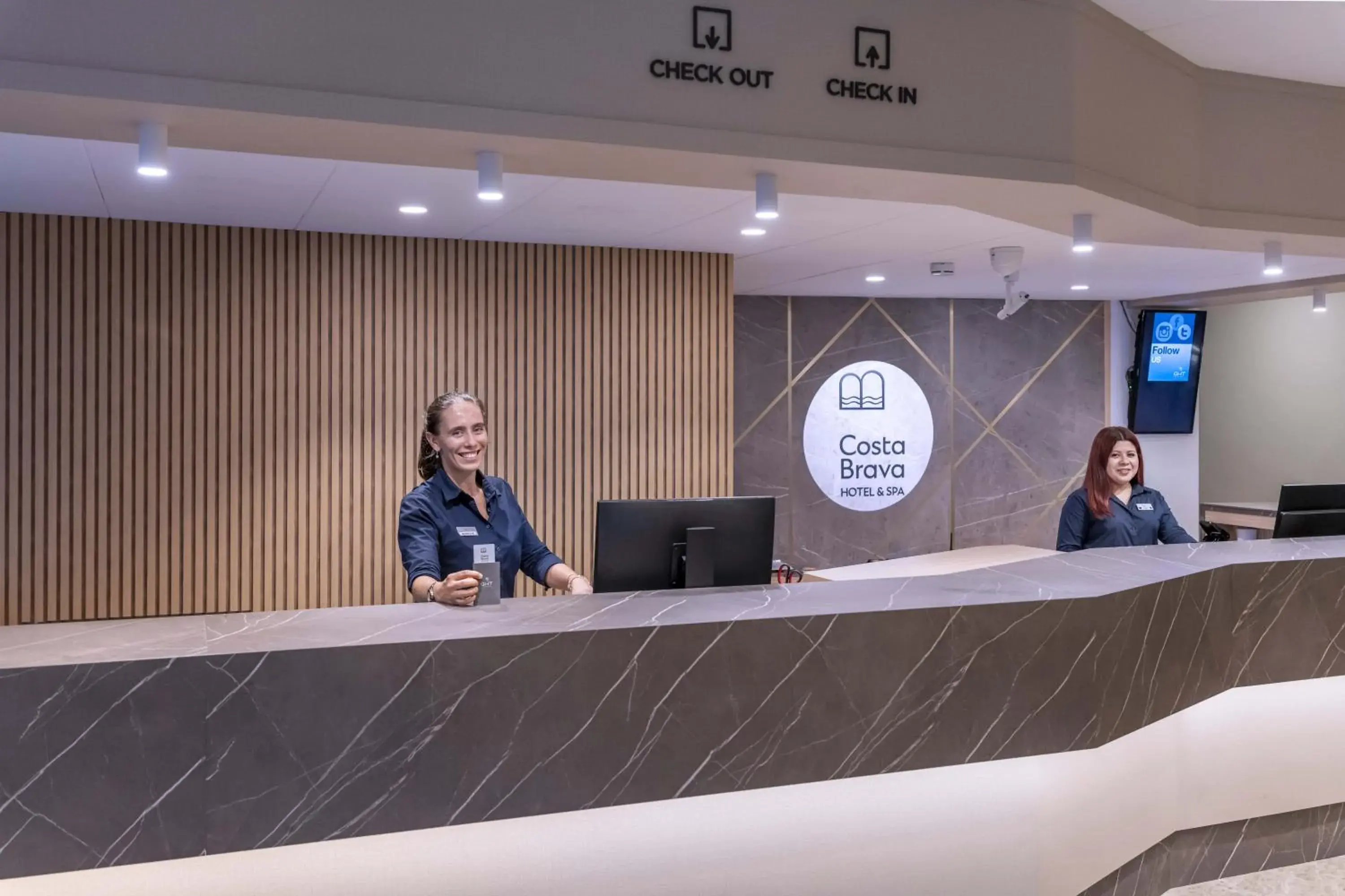 Lobby or reception in GHT Costa Brava & Spa Lobby or reception in GHT Costa Brava & Spa