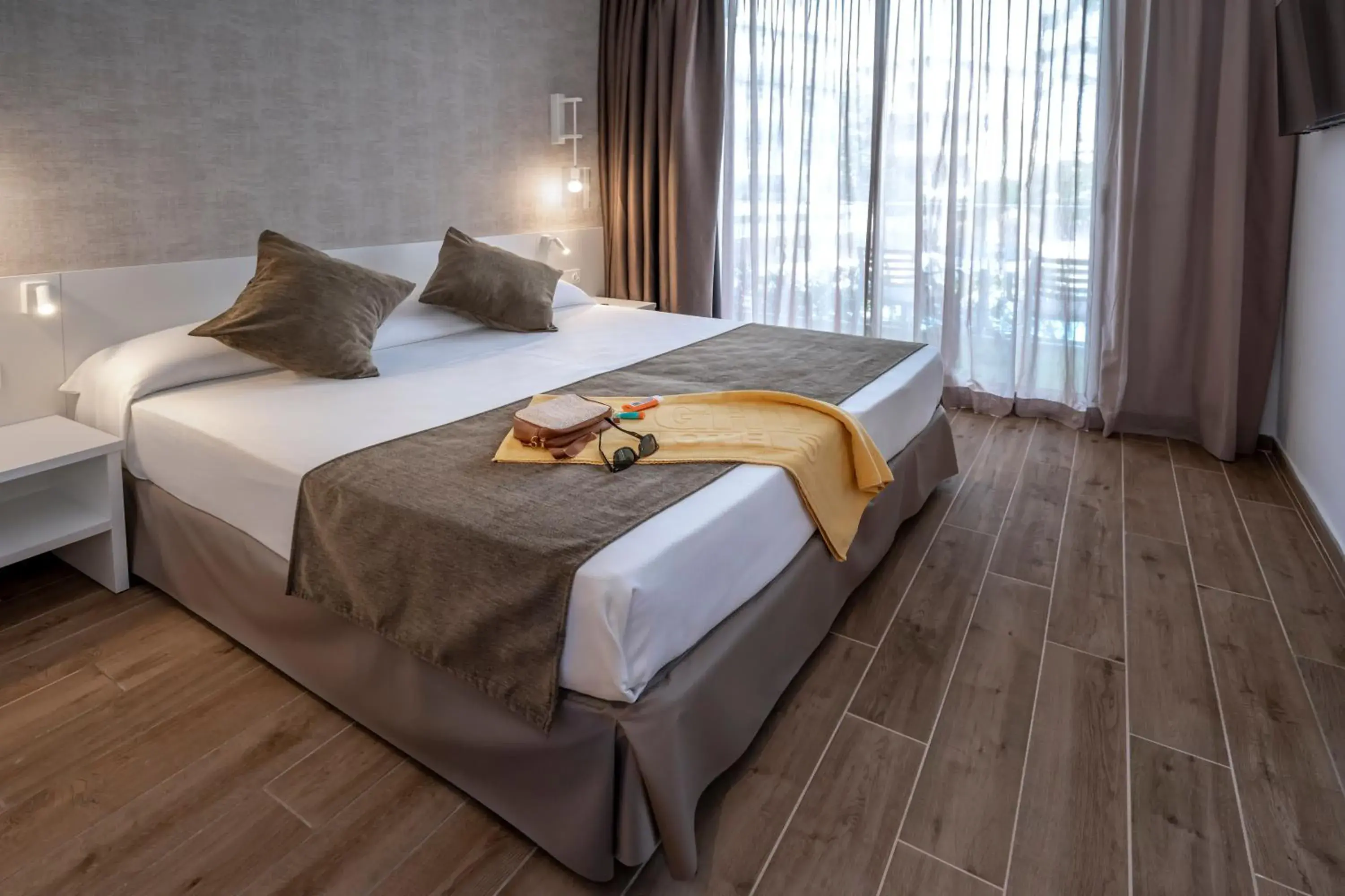 Photo of the whole room, Bed in GHT Costa Brava & Spa Photo of the whole room, Bed in GHT Costa Brava & Spa