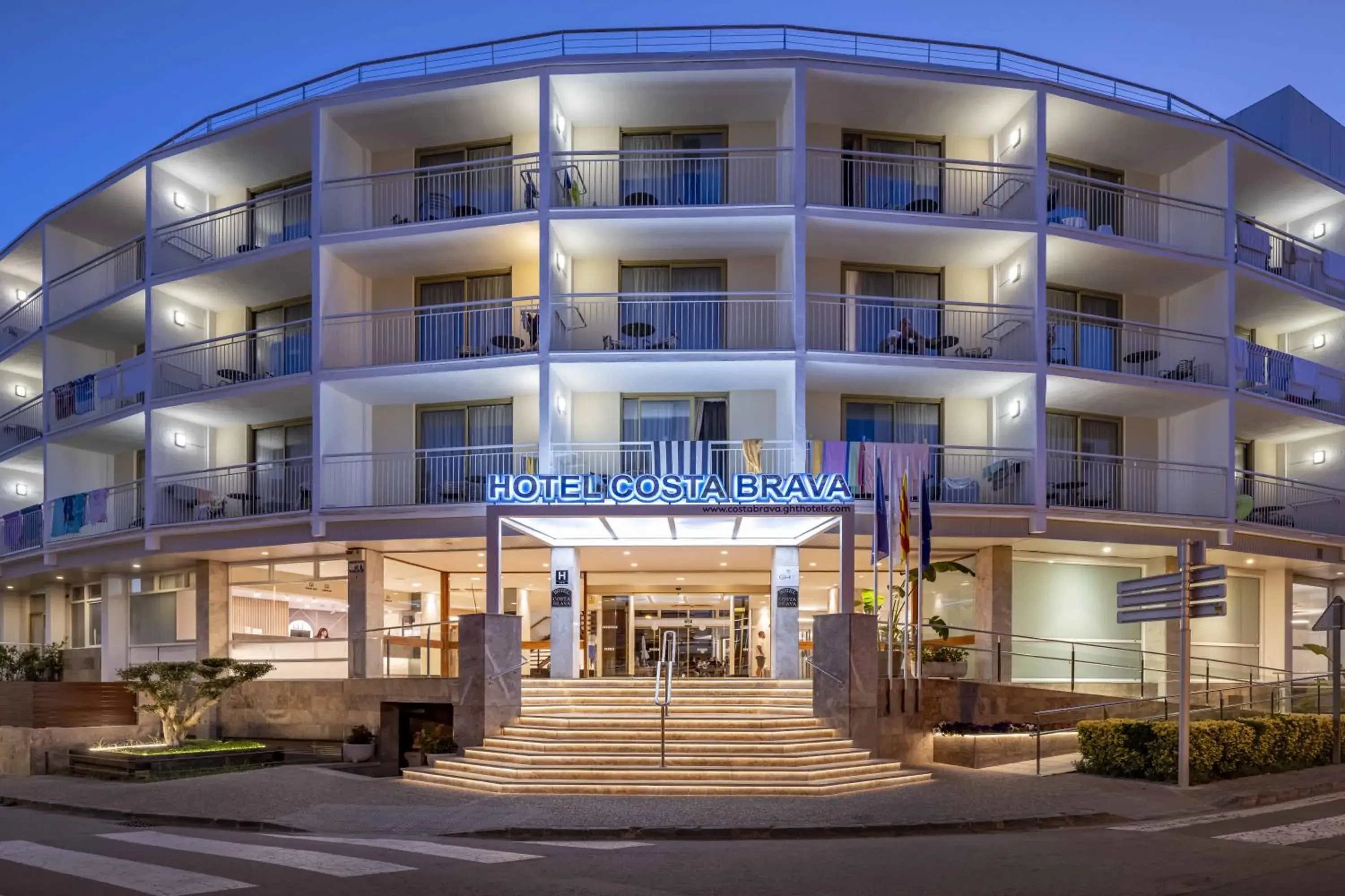 Facade/entrance in GHT Costa Brava & Spa Facade/entrance in GHT Costa Brava & Spa