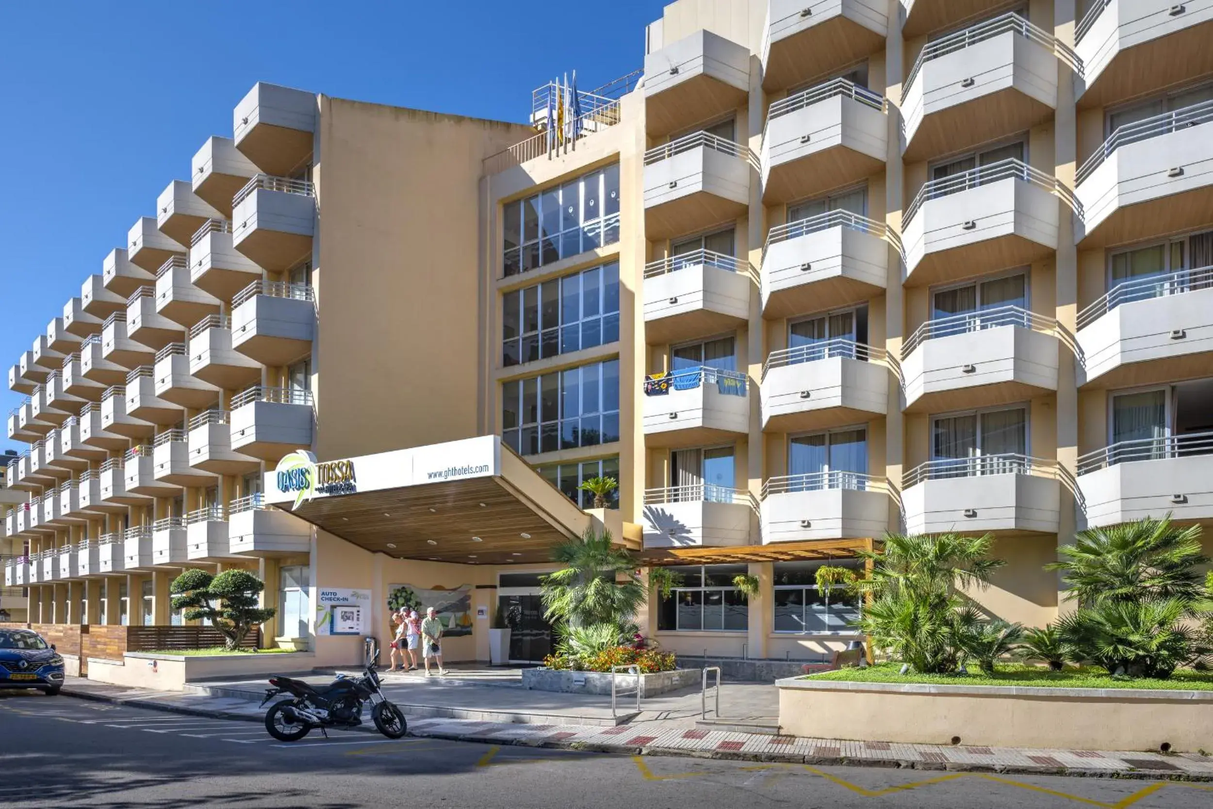 Property building in GHT Oasis Tossa & Spa Property building in GHT Oasis Tossa & Spa