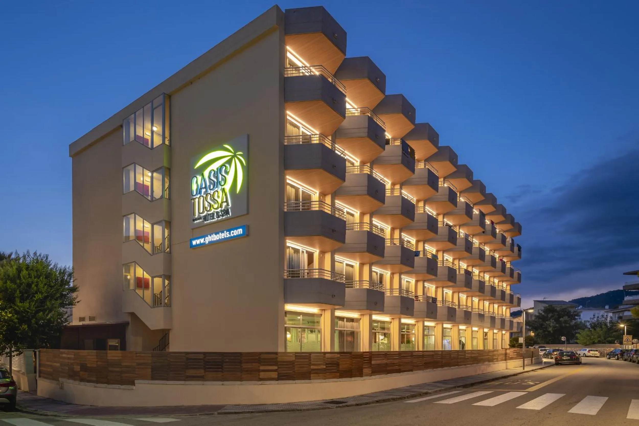 Property building in GHT Oasis Tossa & Spa