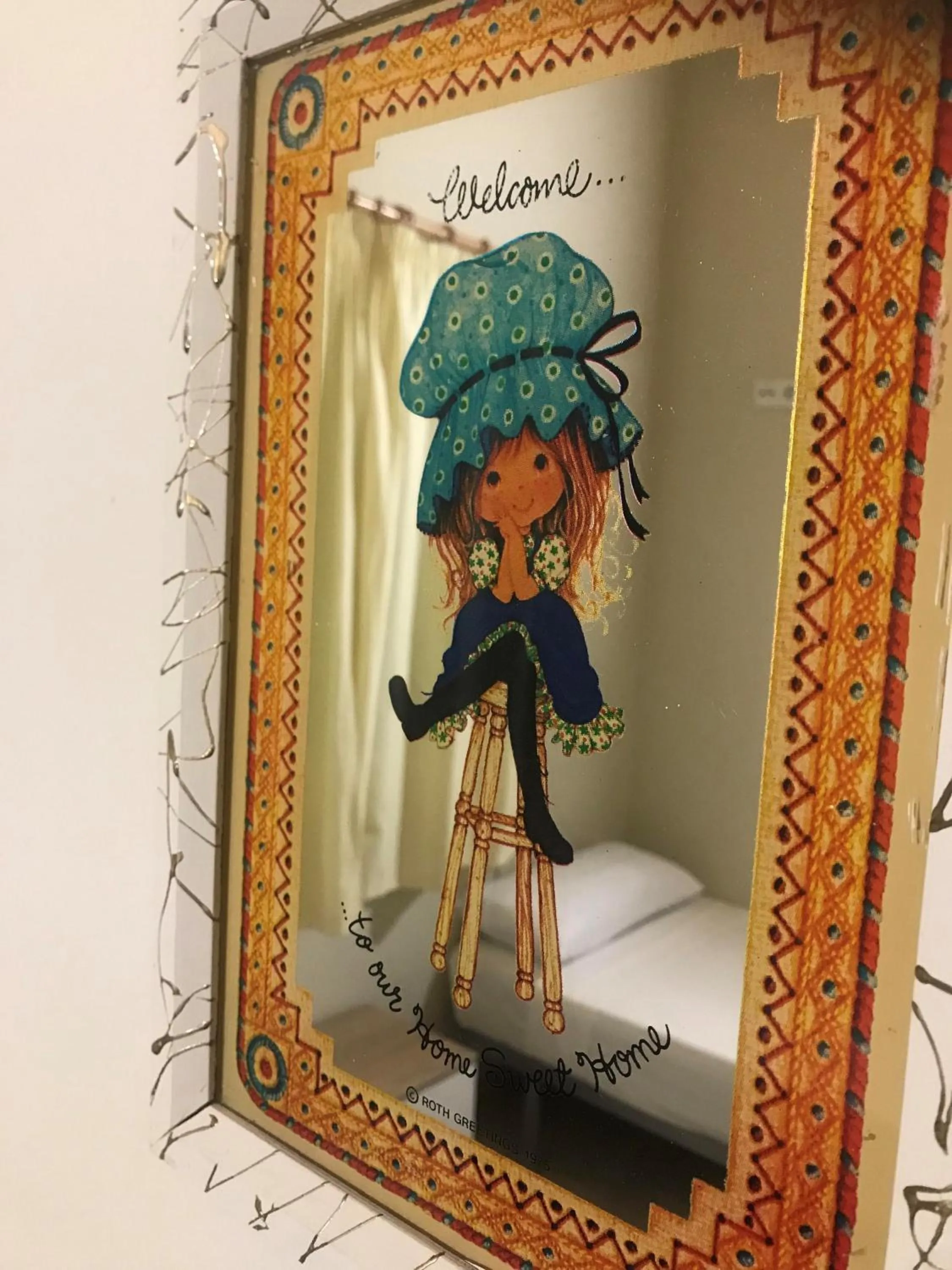 Decorative detail in Apartamentos Giuliano