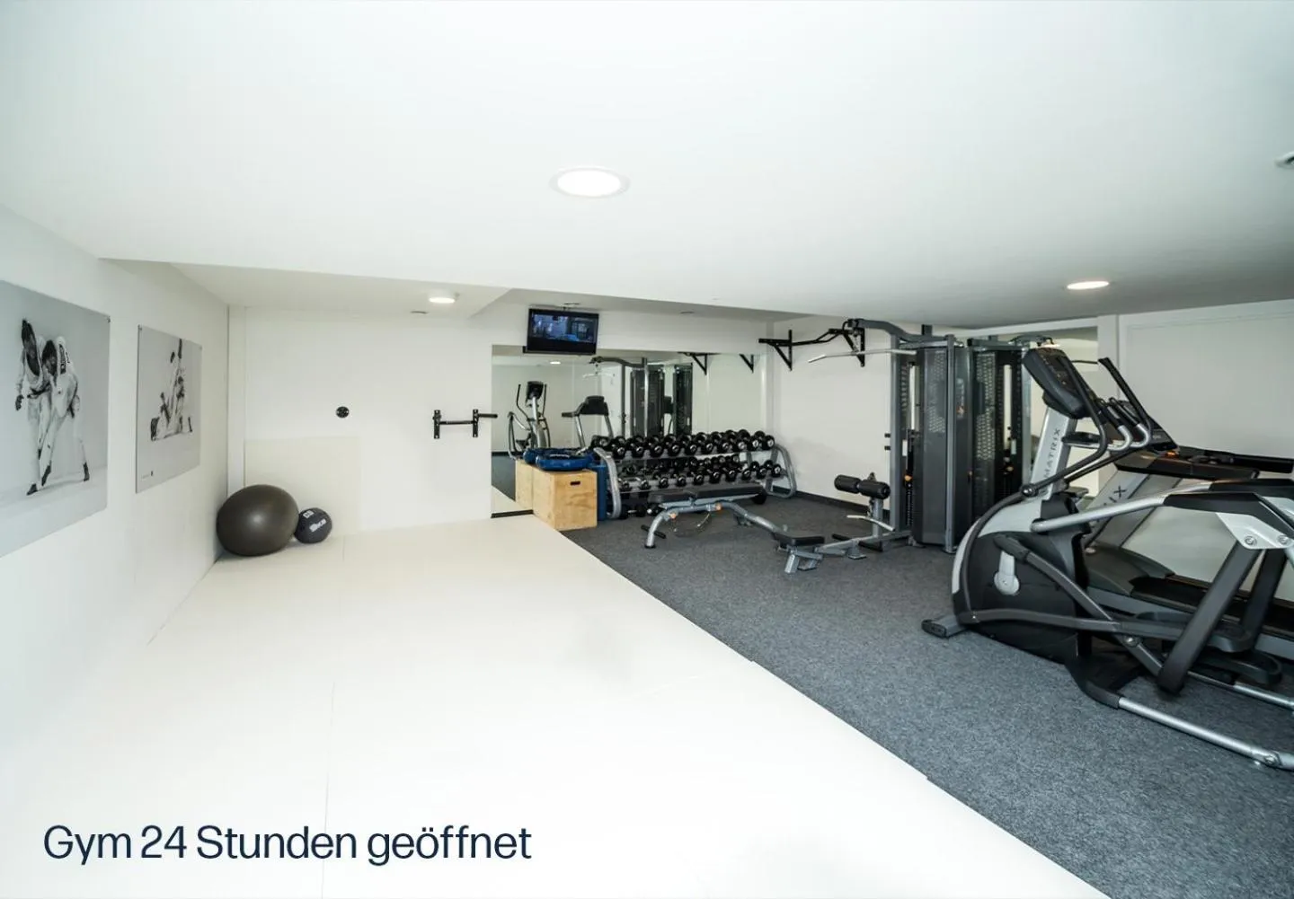 Fitness centre/facilities in Das Aunhamer Suite & Spa Hotel