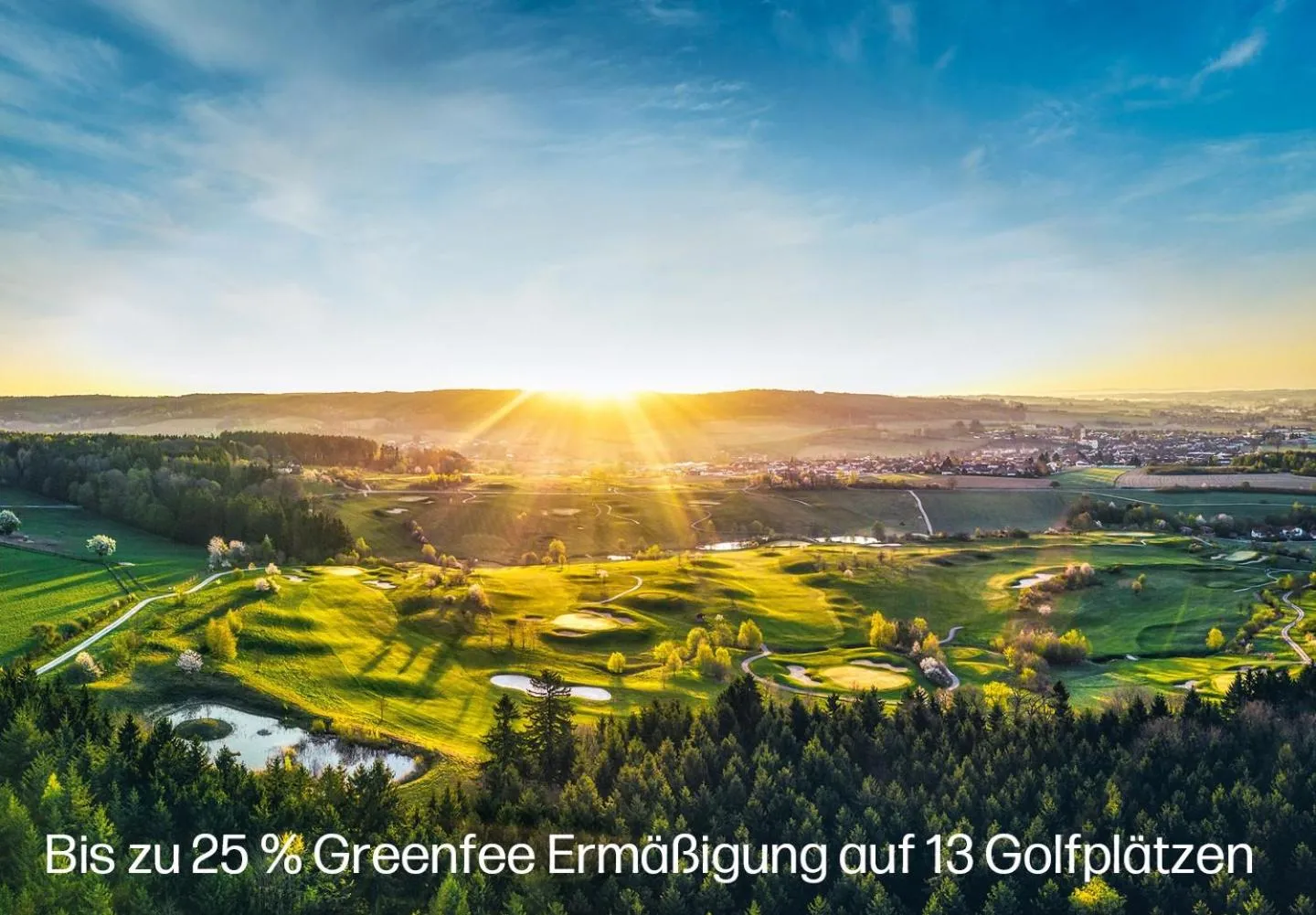 Golfcourse in Das Aunhamer Suite & Spa Hotel