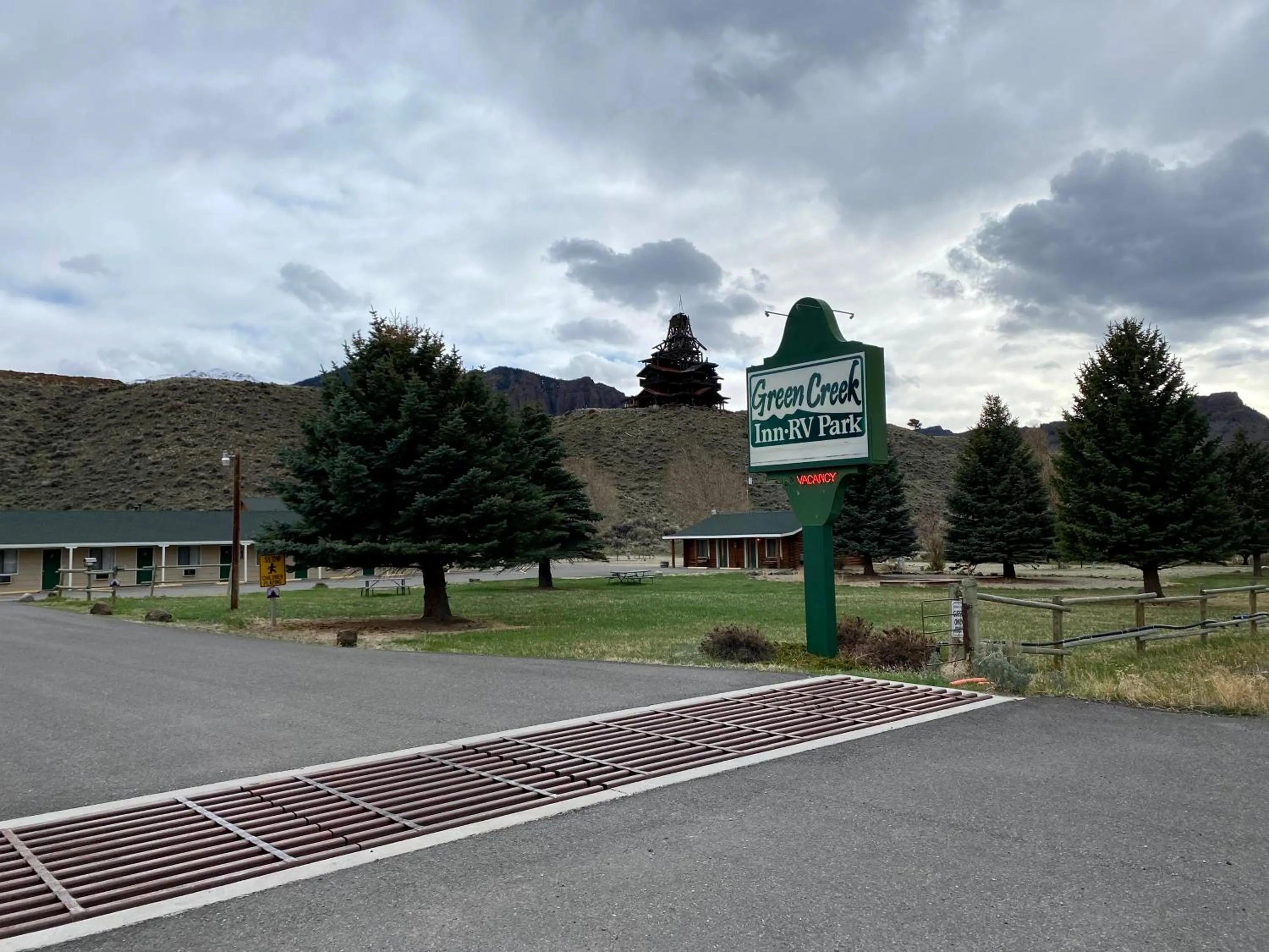 Property logo or sign in Green Creek Inn and RV Park