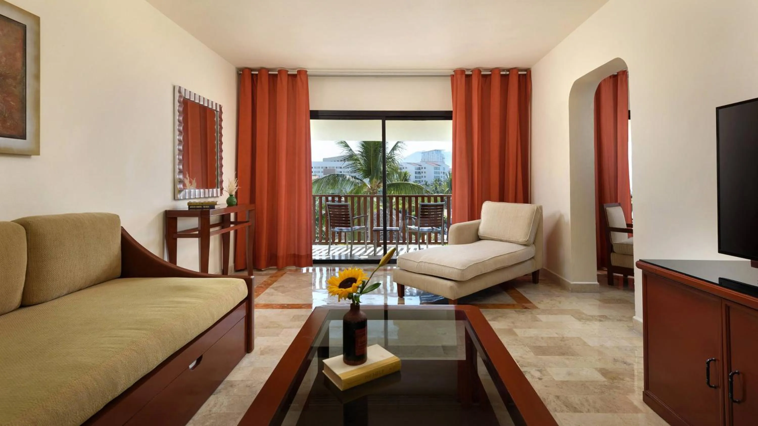Bedroom in Meliá Puerto Vallarta