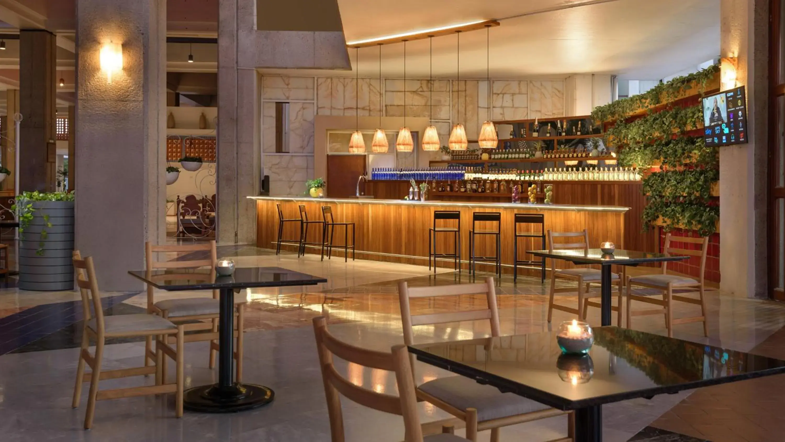 Lounge or bar in Meliá Puerto Vallarta – All Inclusive Lounge or bar in Meliá Puerto Vallarta – All Inclusive