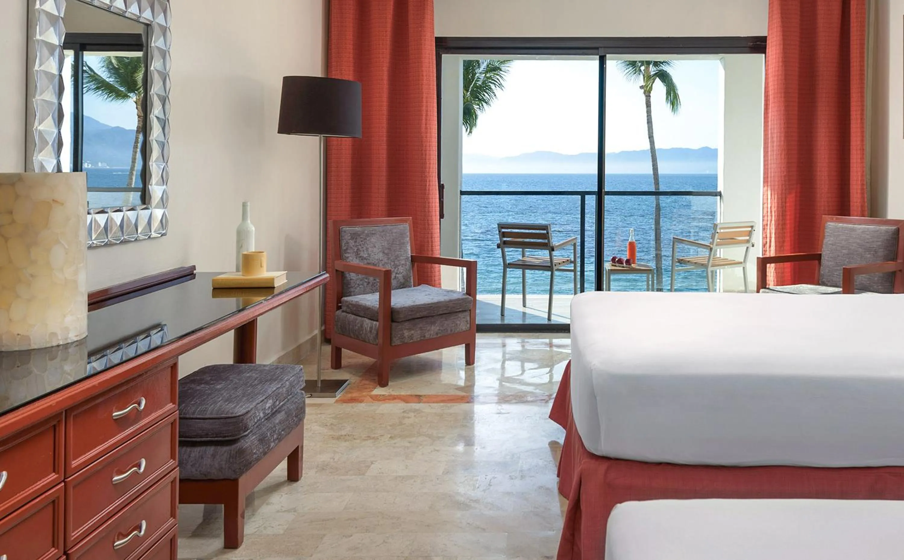 Bed in Meliá Puerto Vallarta – All Inclusive