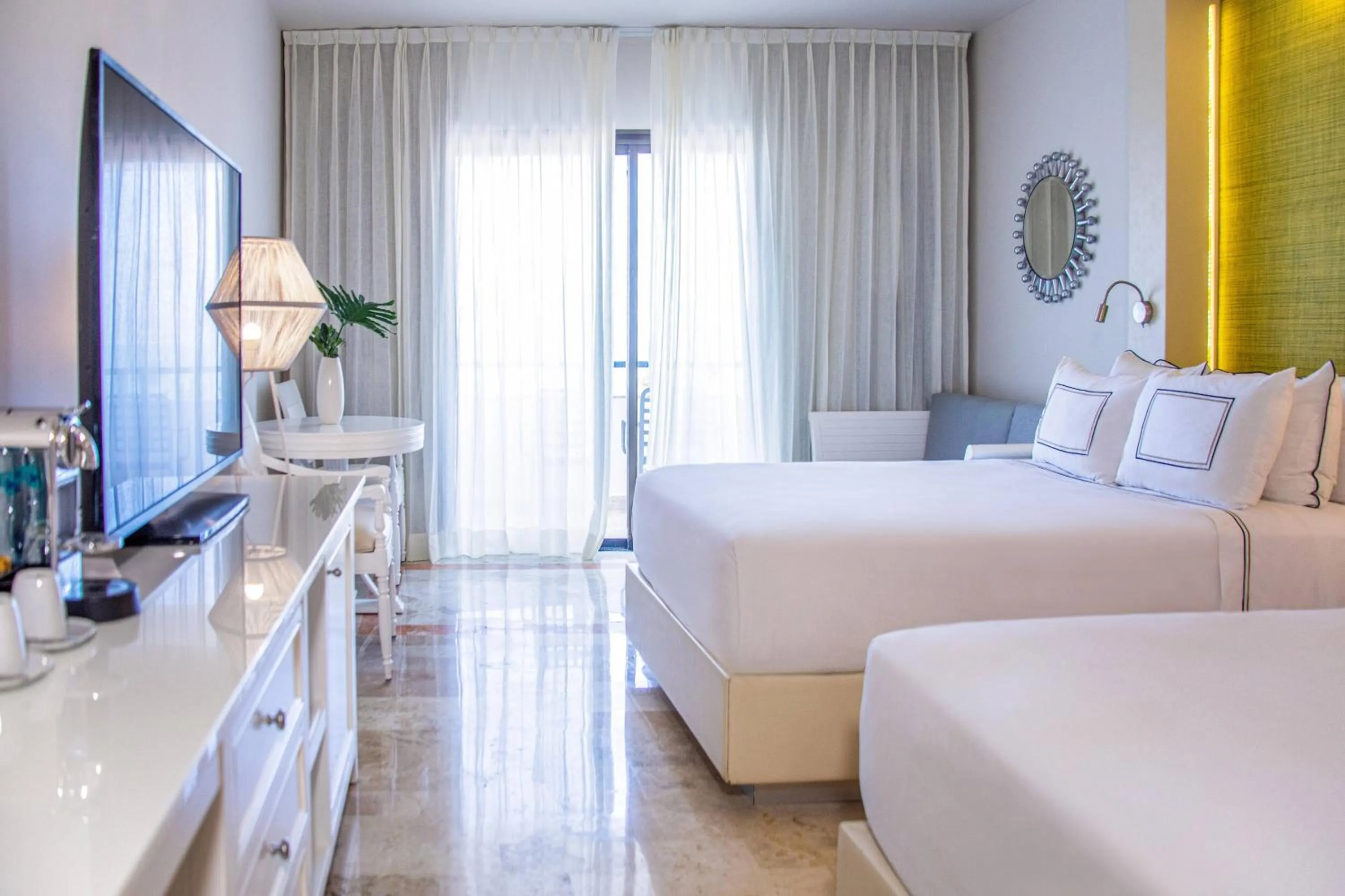 Property building, Bed in Meliá Puerto Vallarta