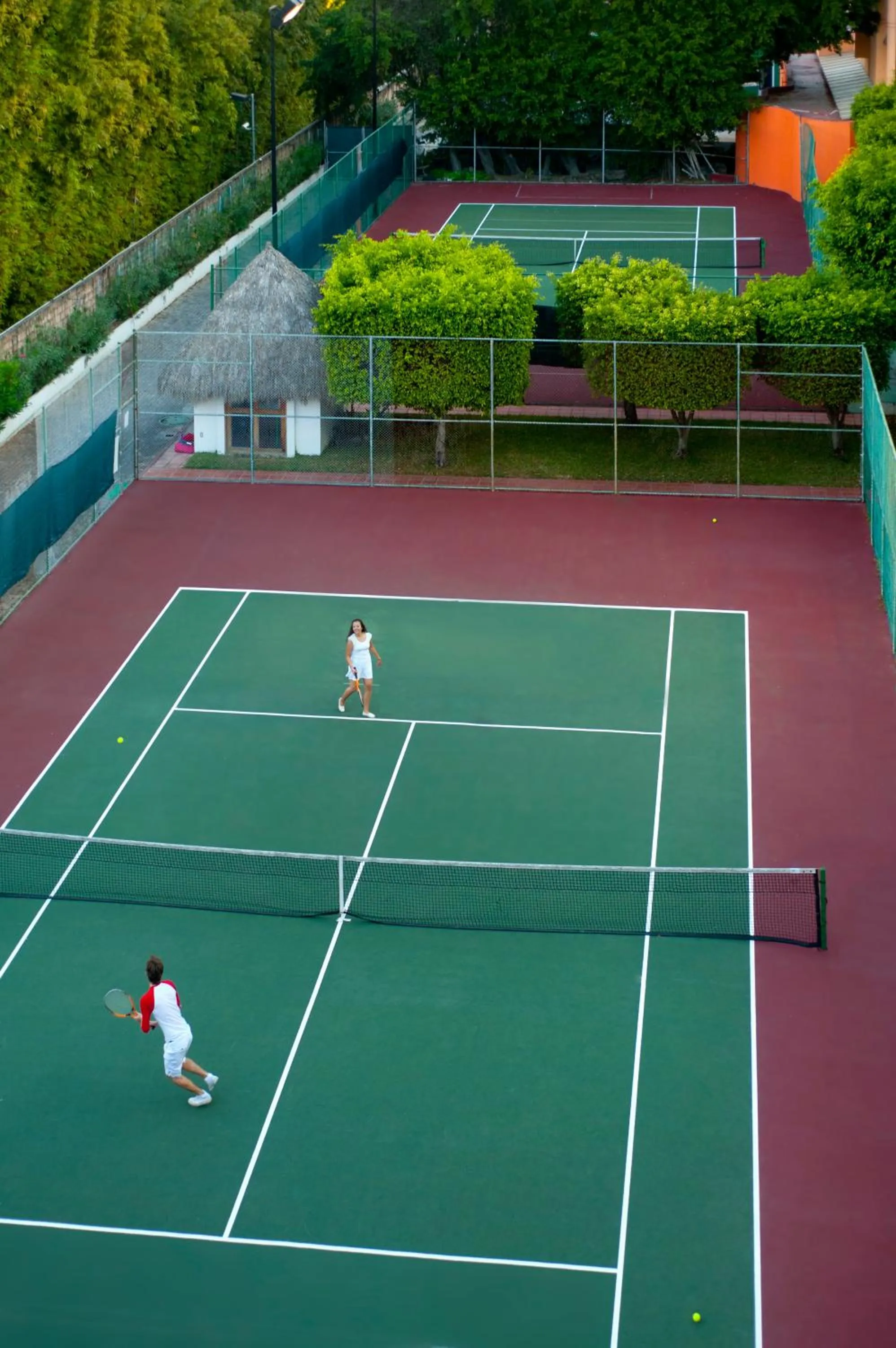 Tennis court in Meliá Puerto Vallarta – All Inclusive