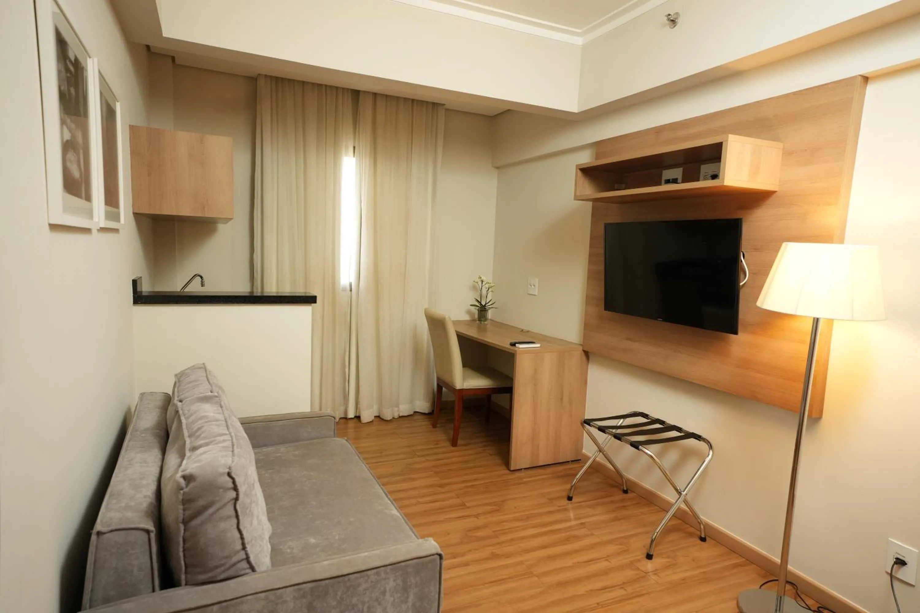 Living room in Matiz Vilaboim Ribeirão Preto