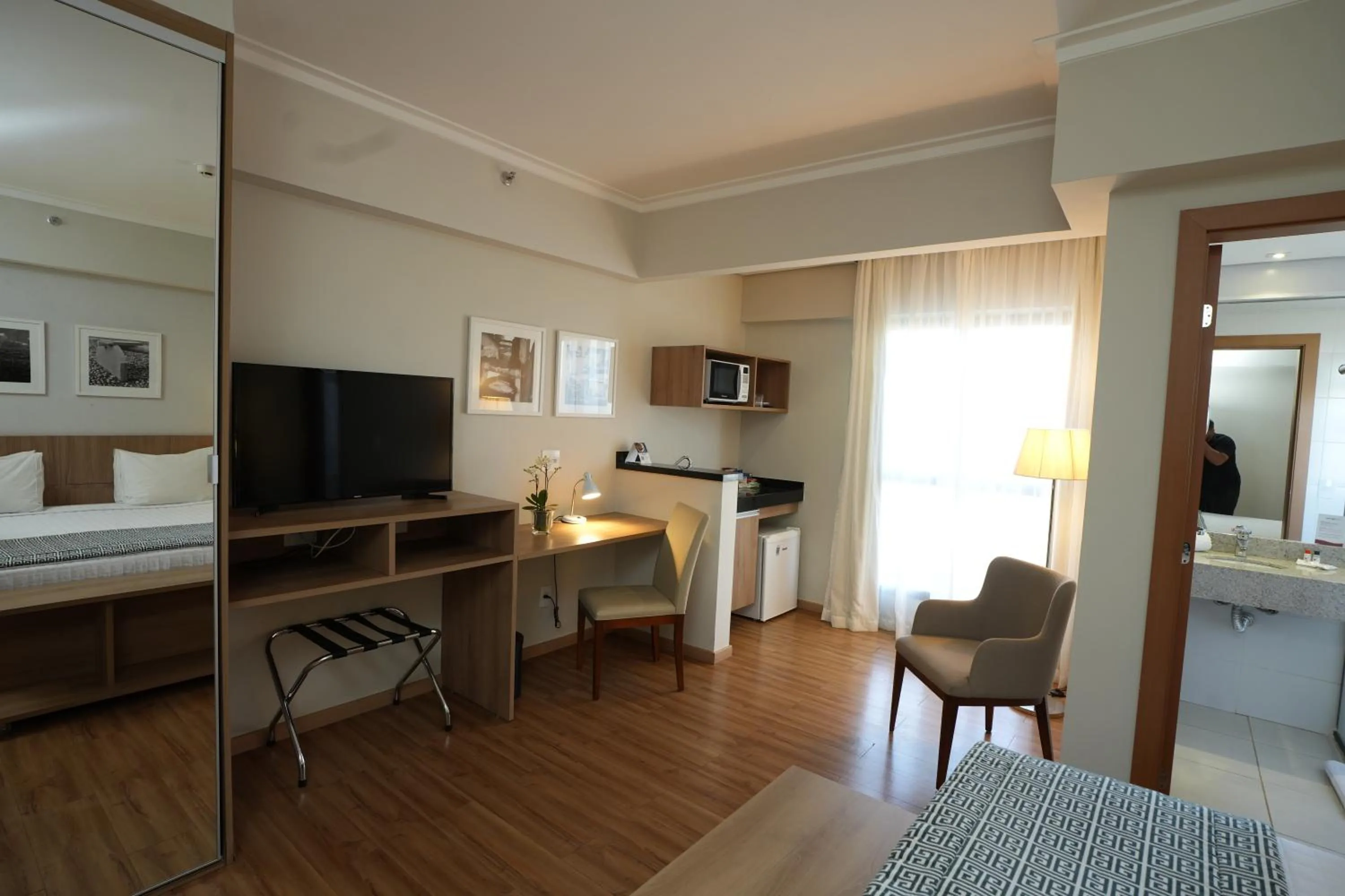 Bedroom, Bed in Matiz Vilaboim Ribeirão Preto