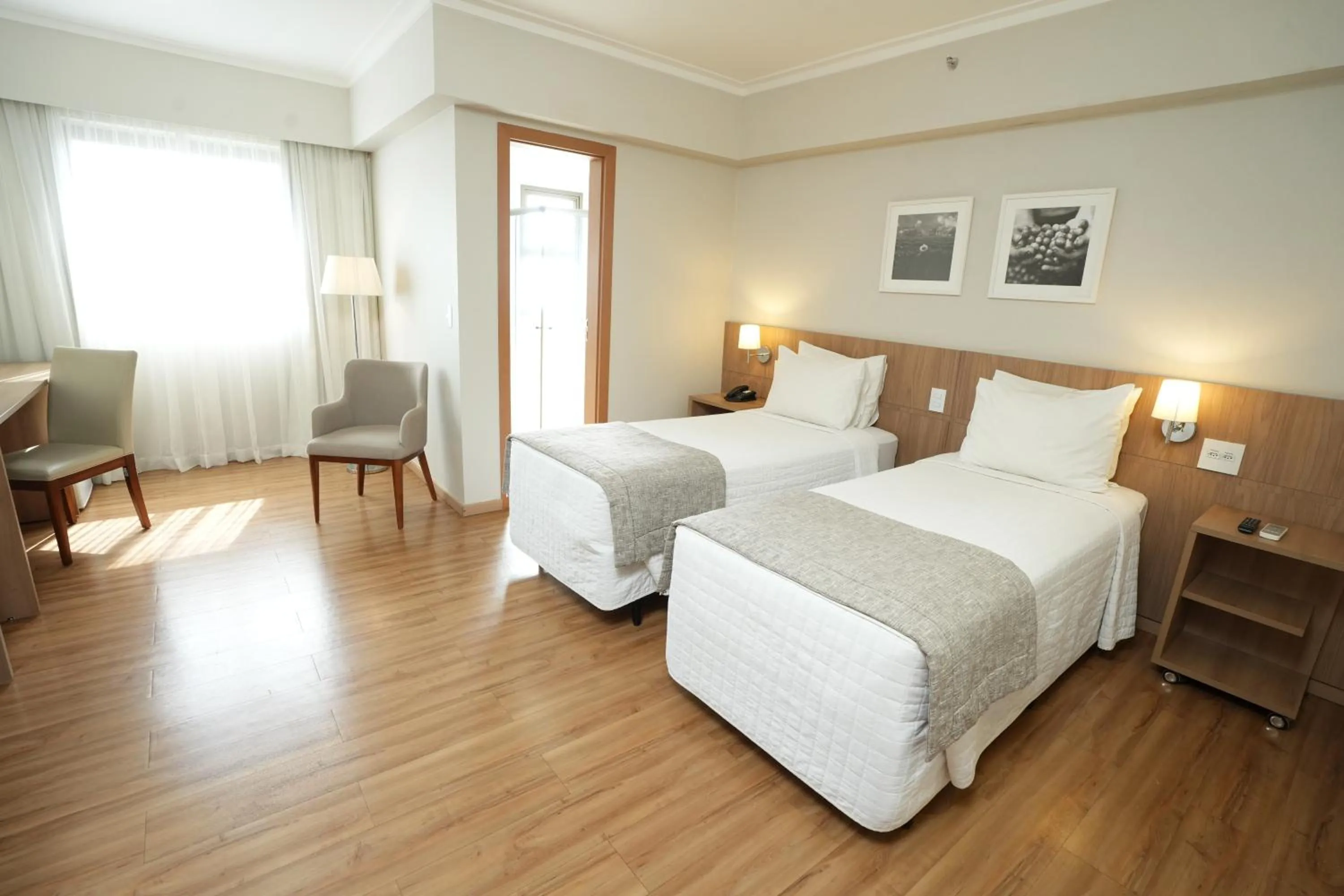 Bedroom, Bed in Matiz Vilaboim Ribeirão Preto